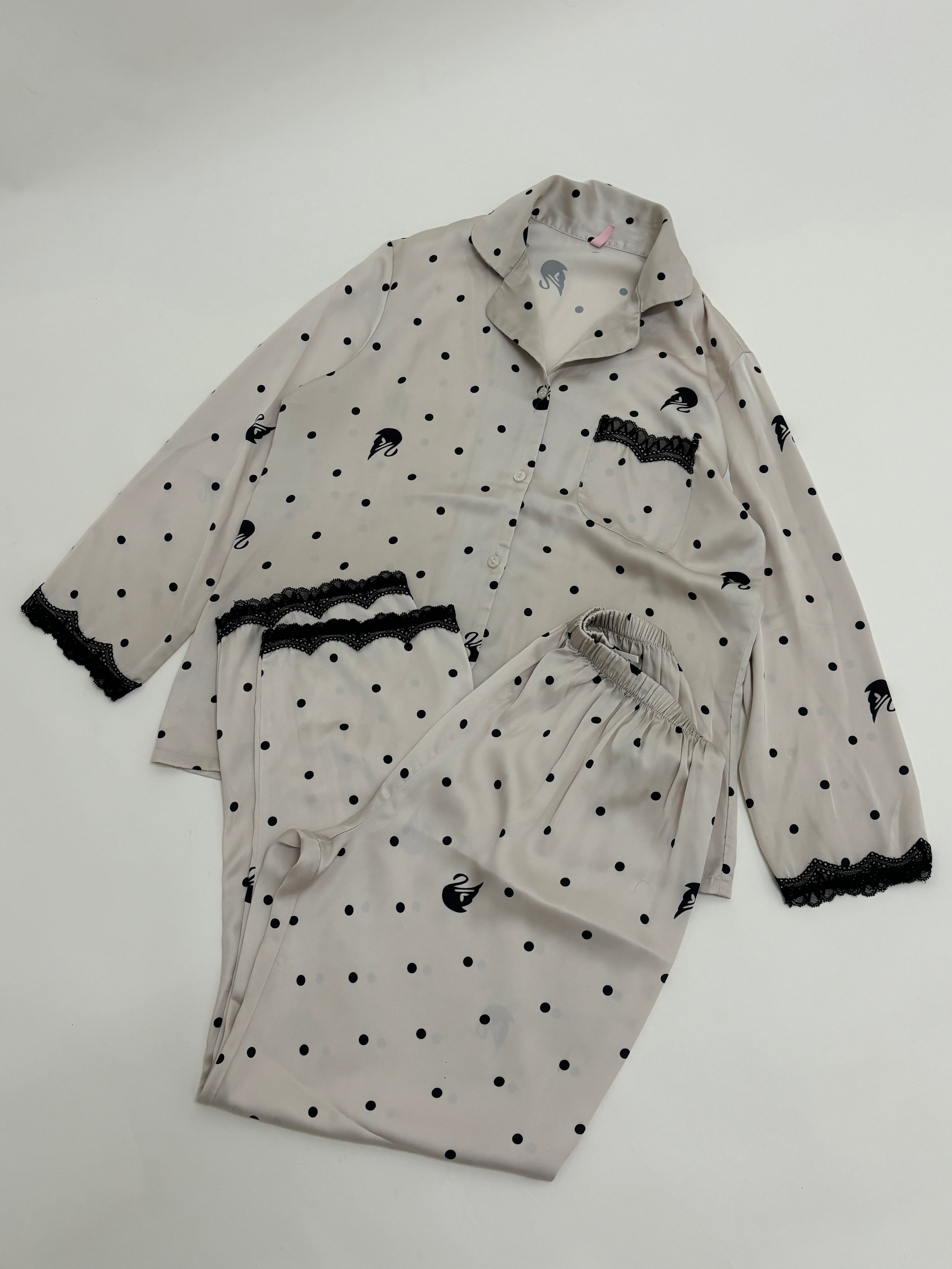 Polkadot lacy pj