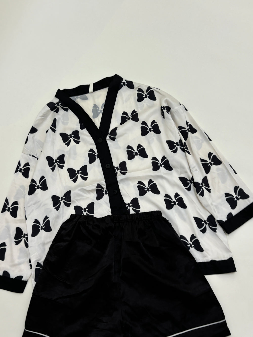 Satin bow pj