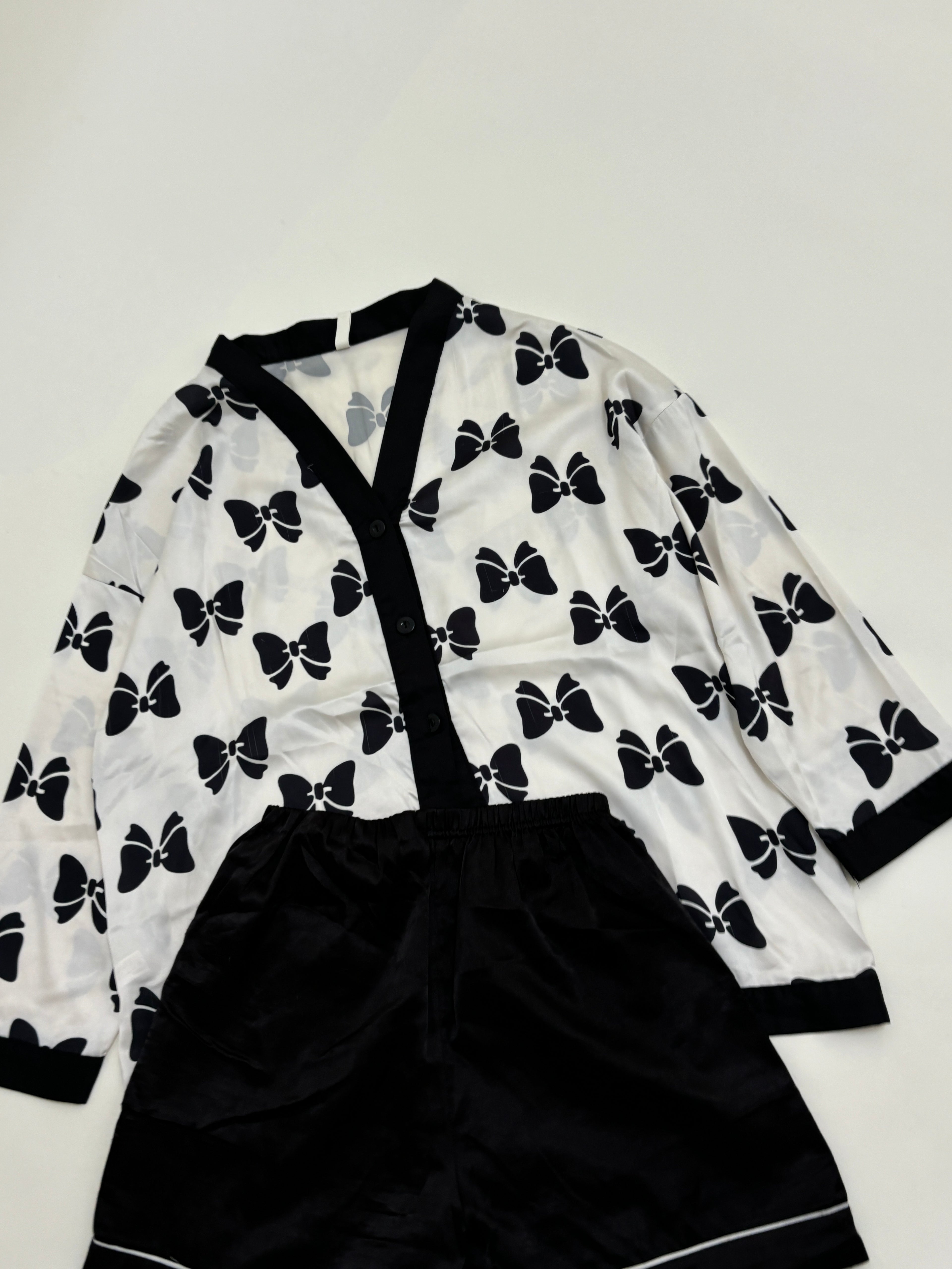 Satin bow pj