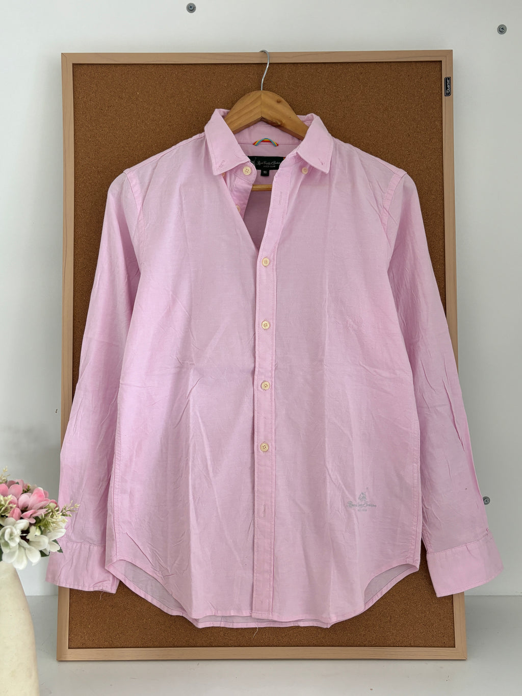 Pink cotton shirt