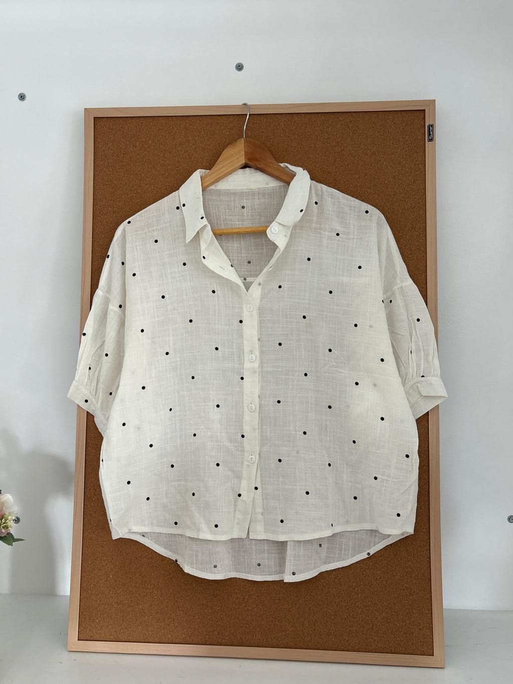 Polka dot shirt