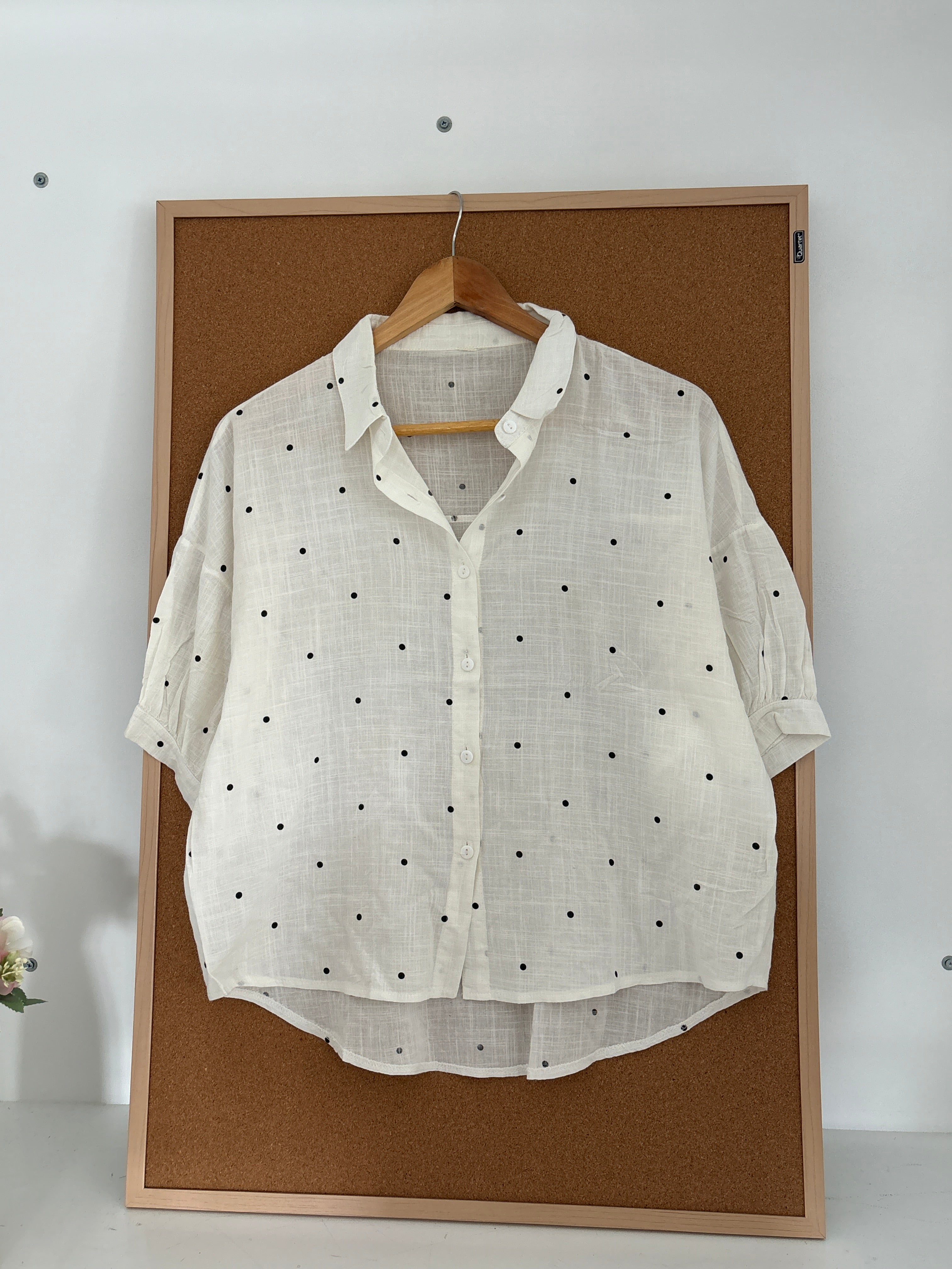 Polka dot shirt