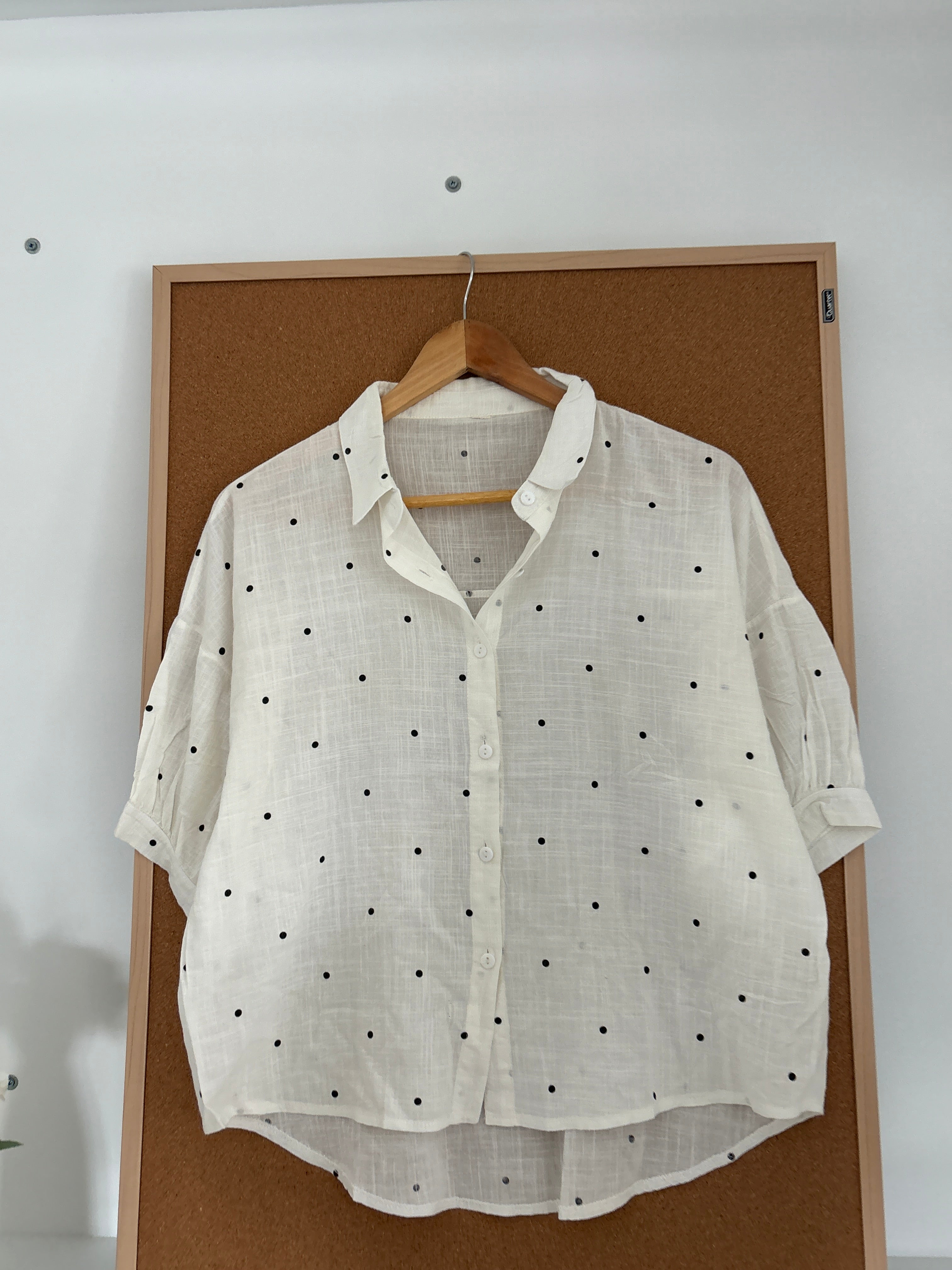 Polka dot shirt