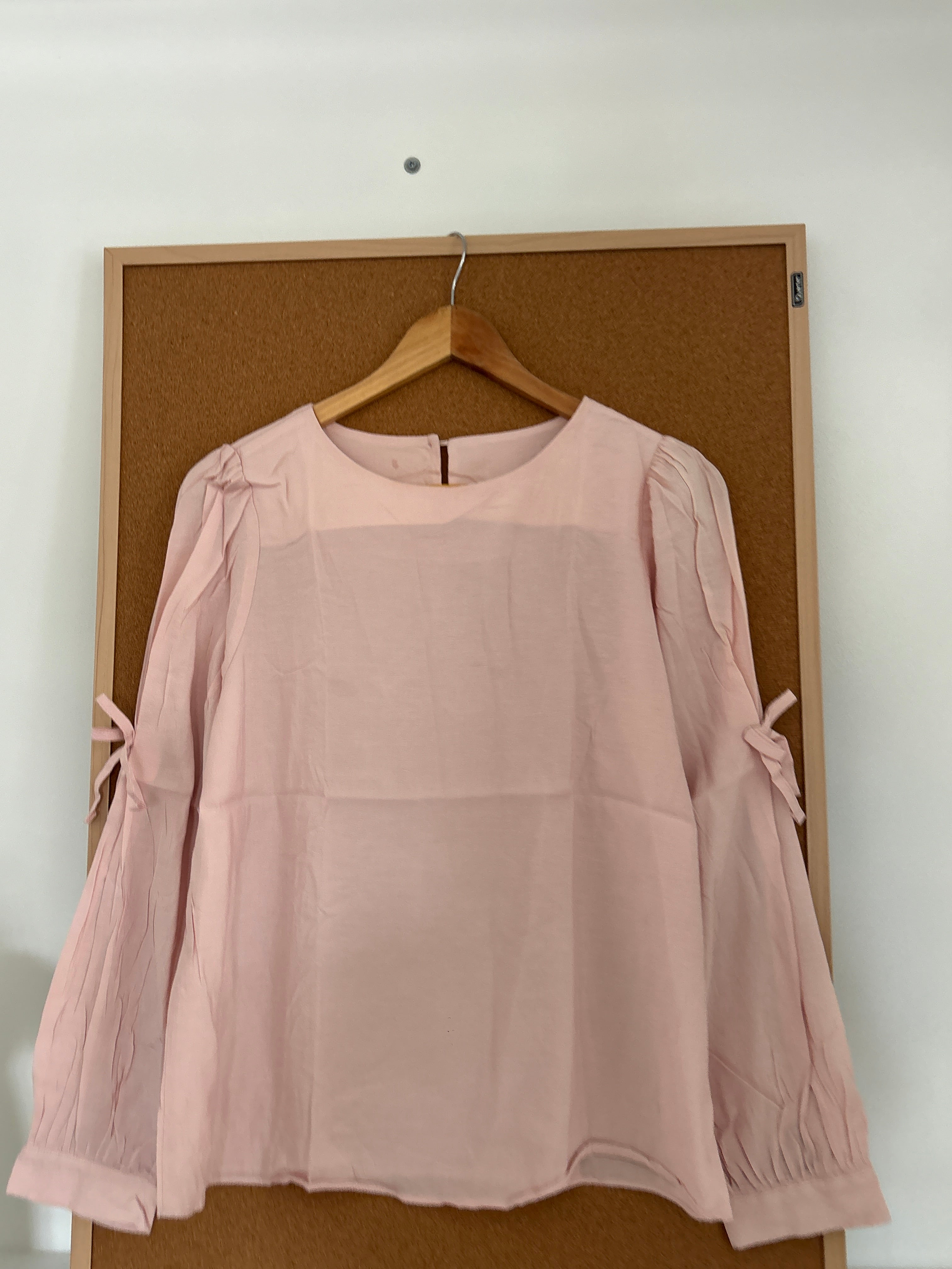 Soft pink top