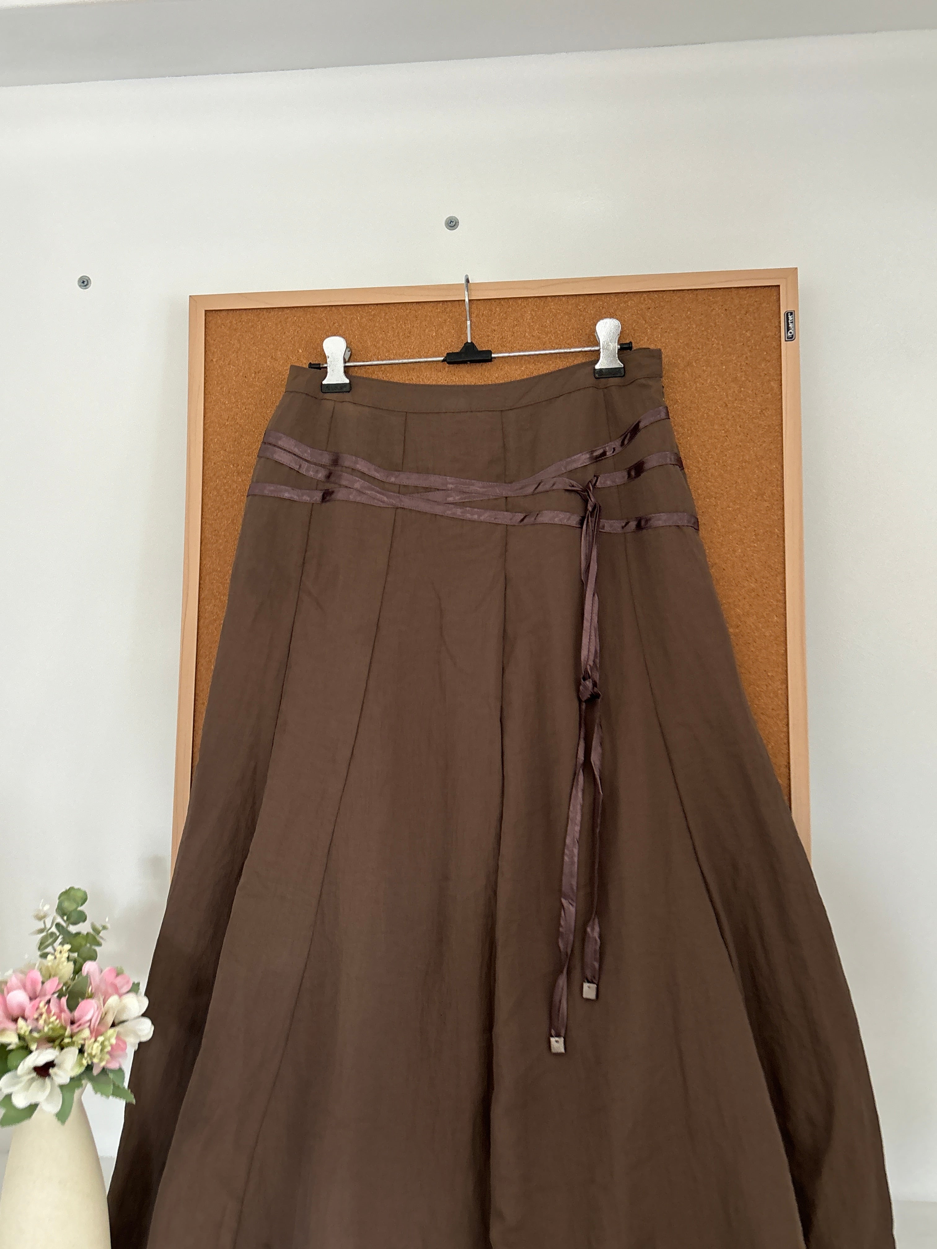 Brown vintage skirt