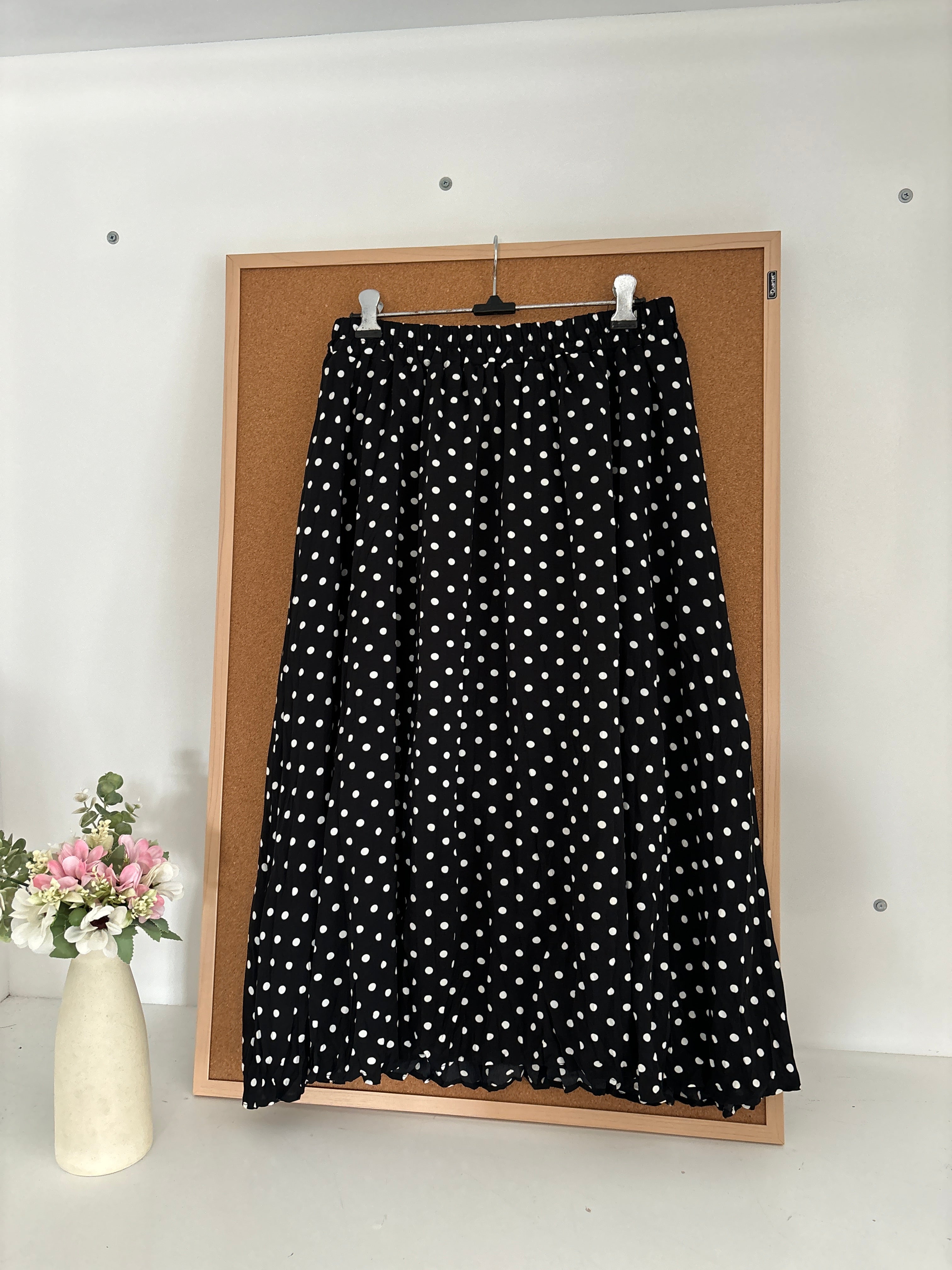 Polka dot skirt