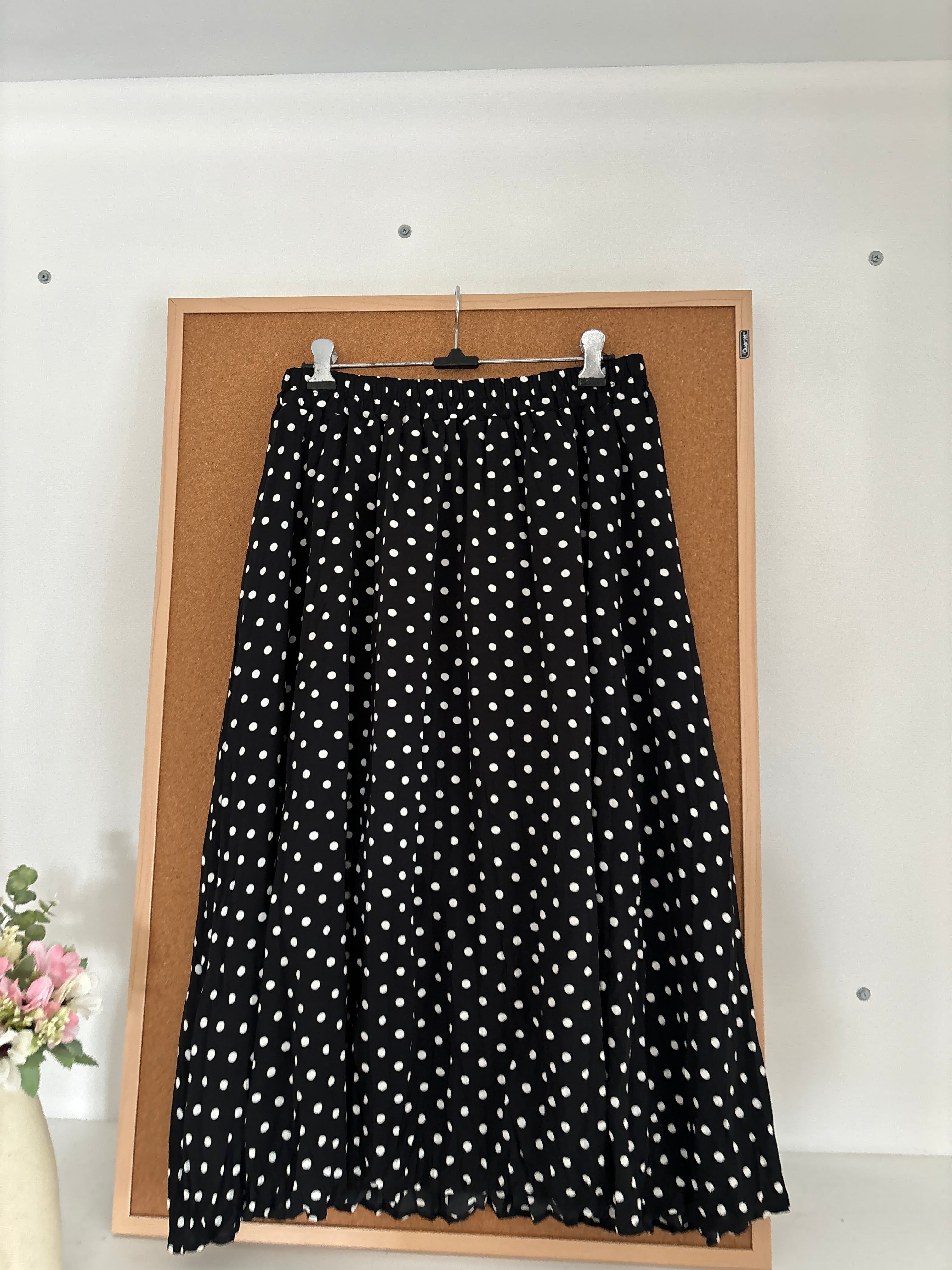 Polka dot skirt
