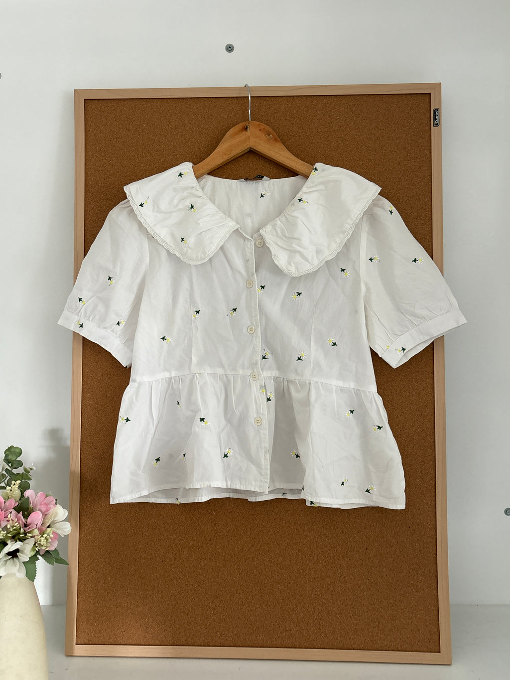 Embroidered top