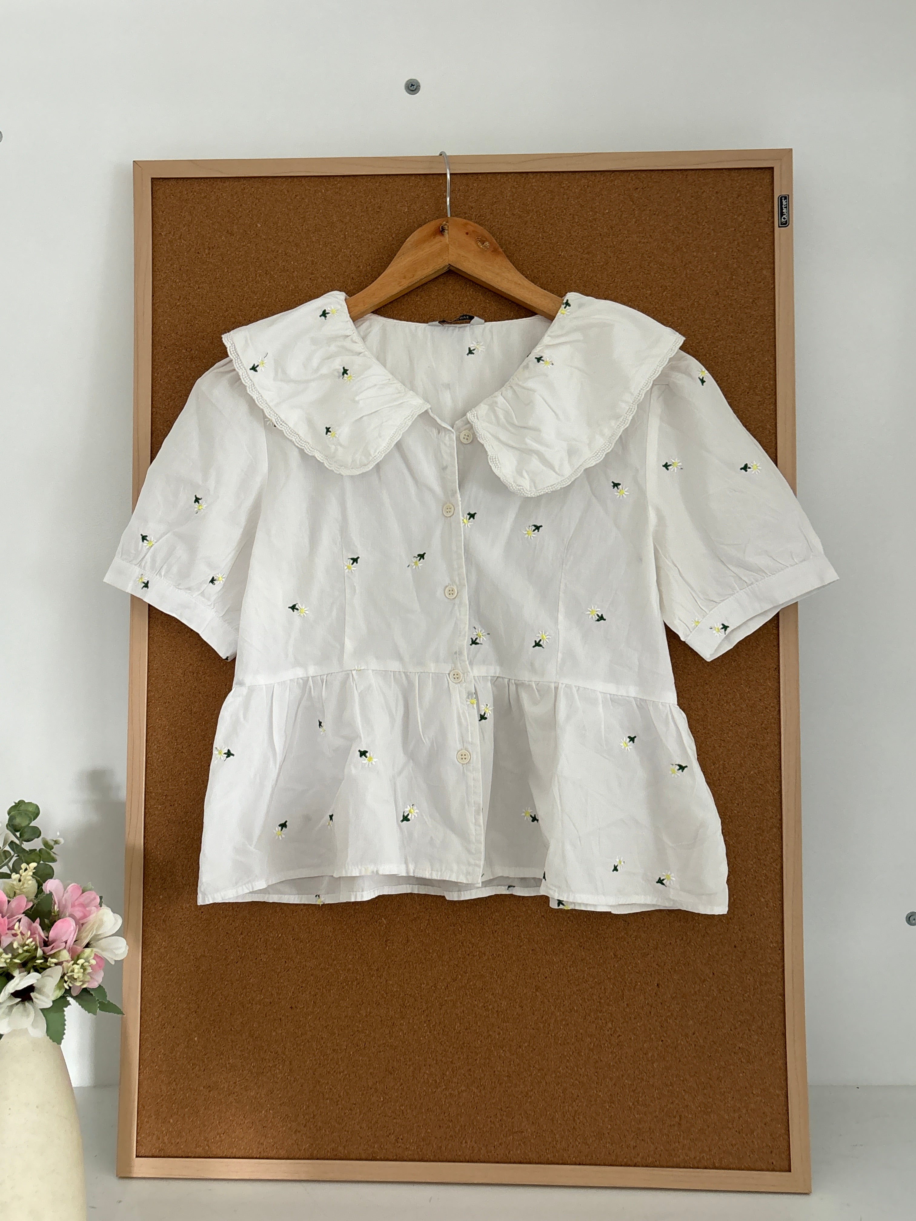 Embroidered top