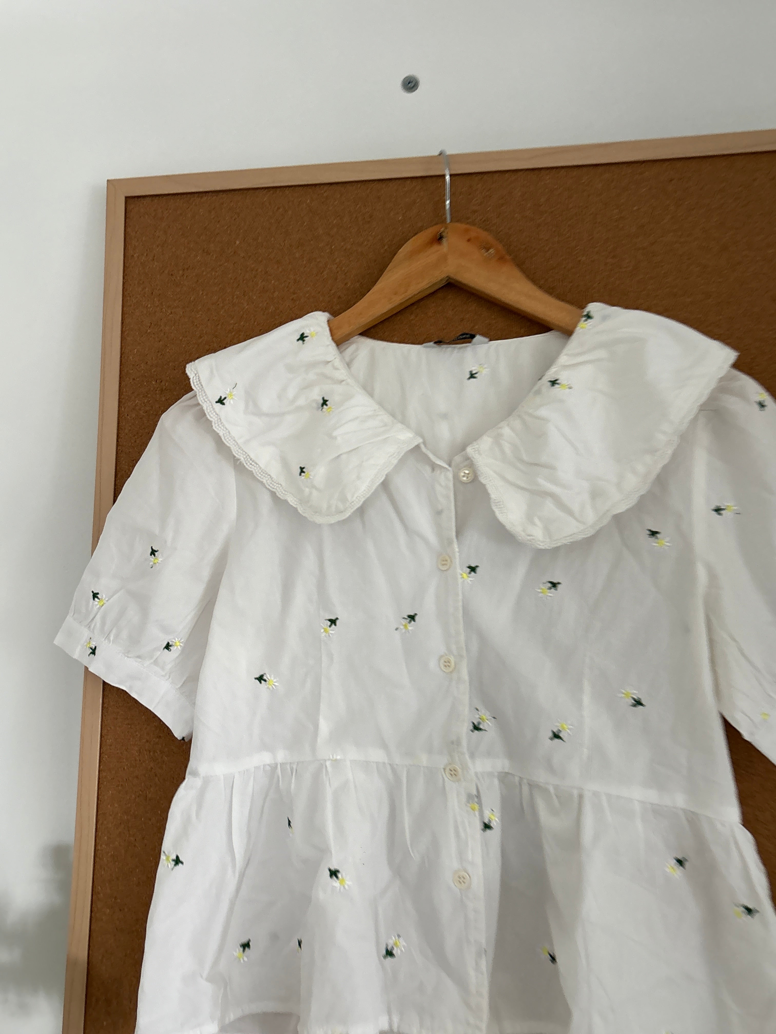 Embroidered top