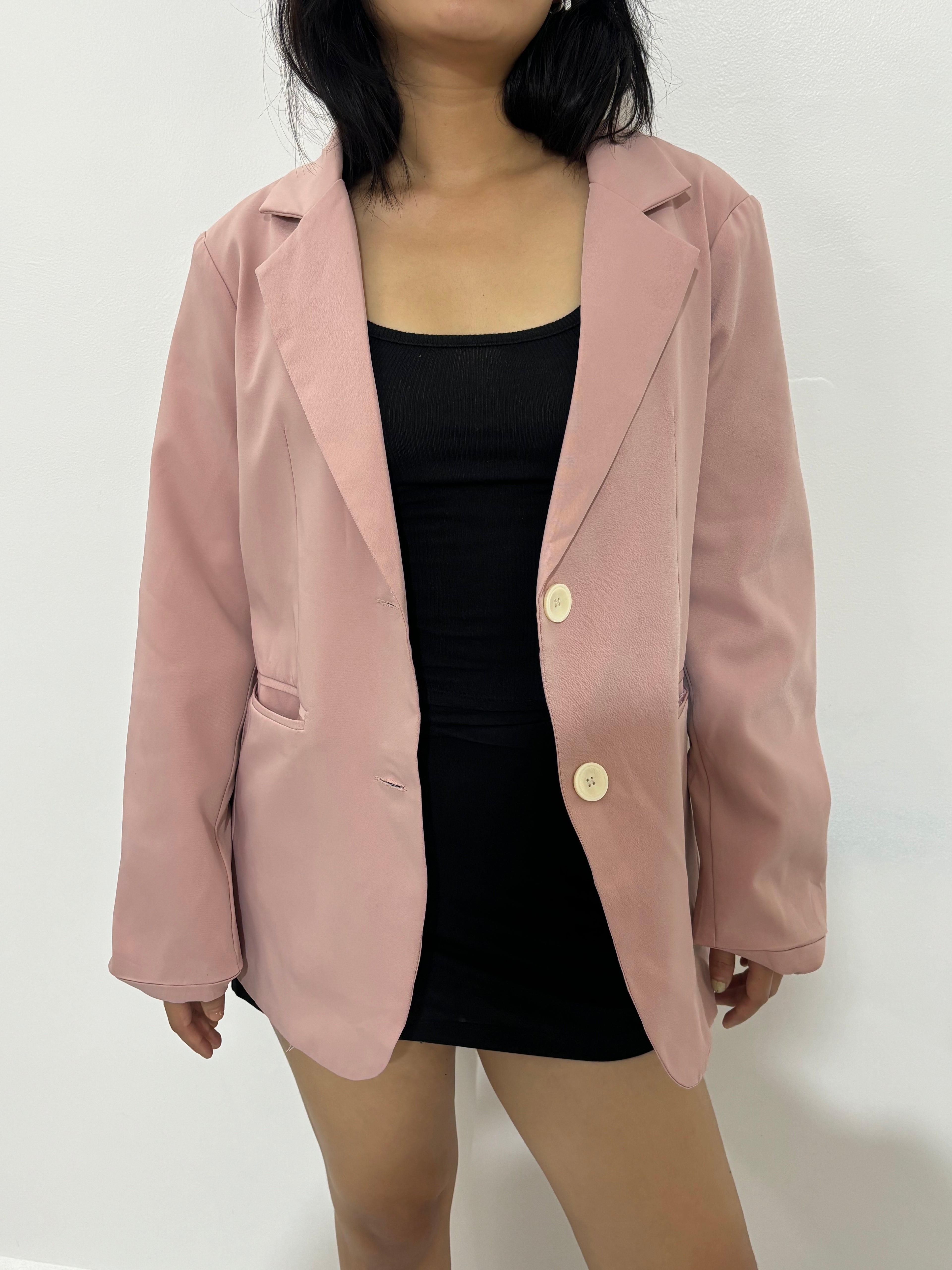 Pink blazer