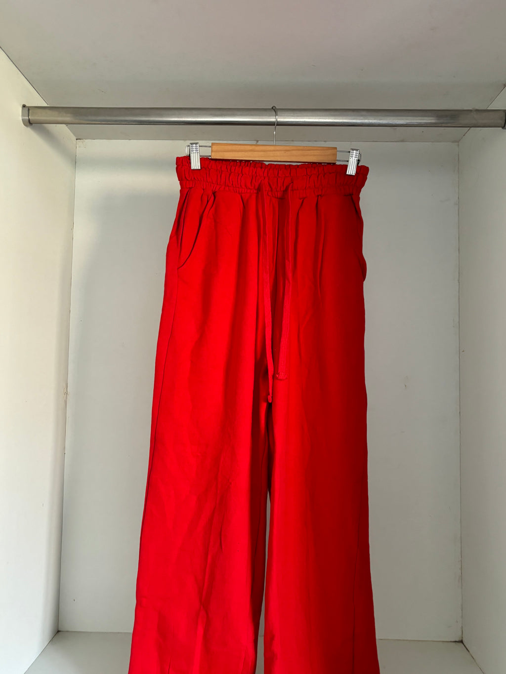 Red Unisex Joggers