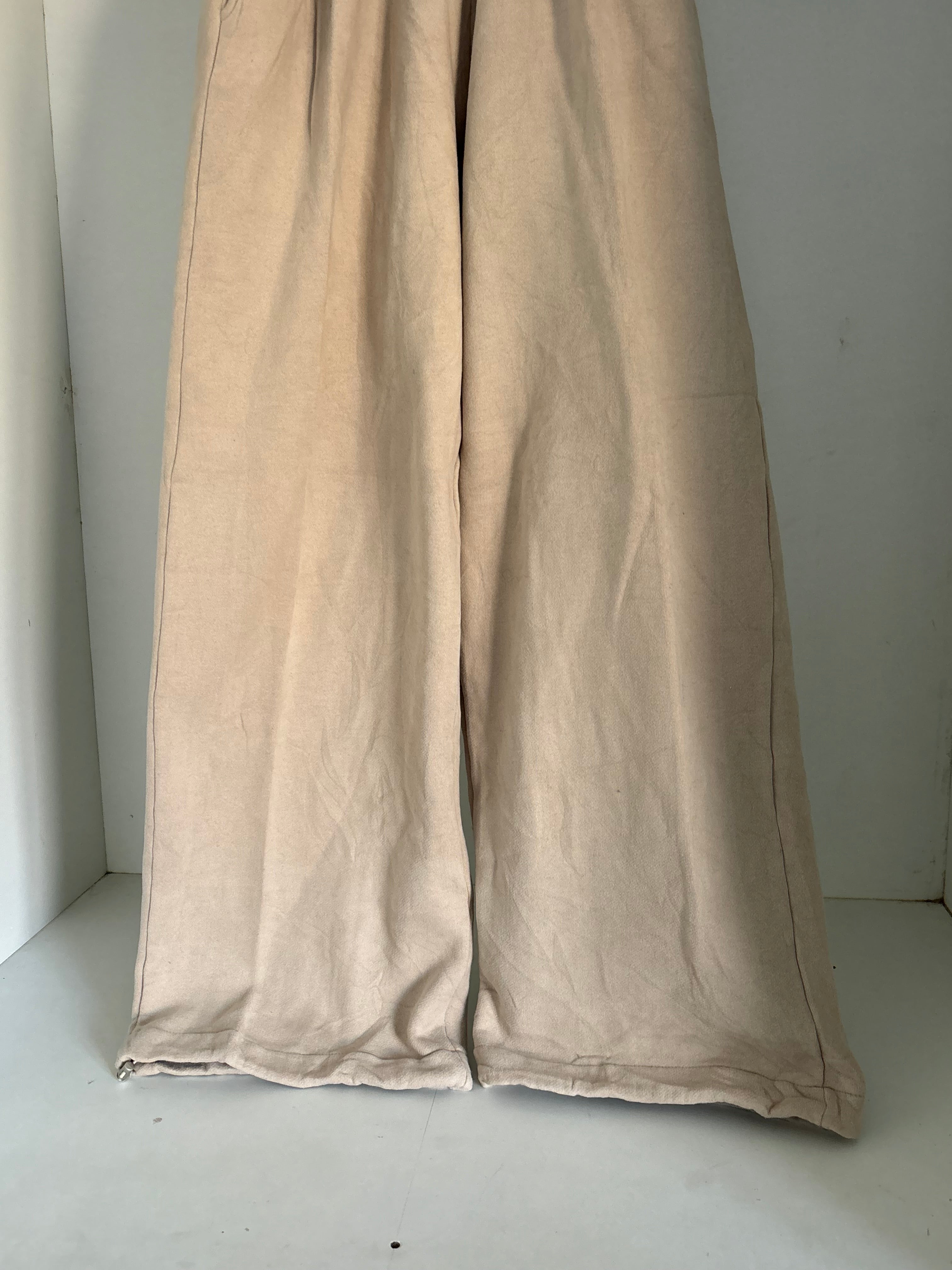 Beige Unisex joggers