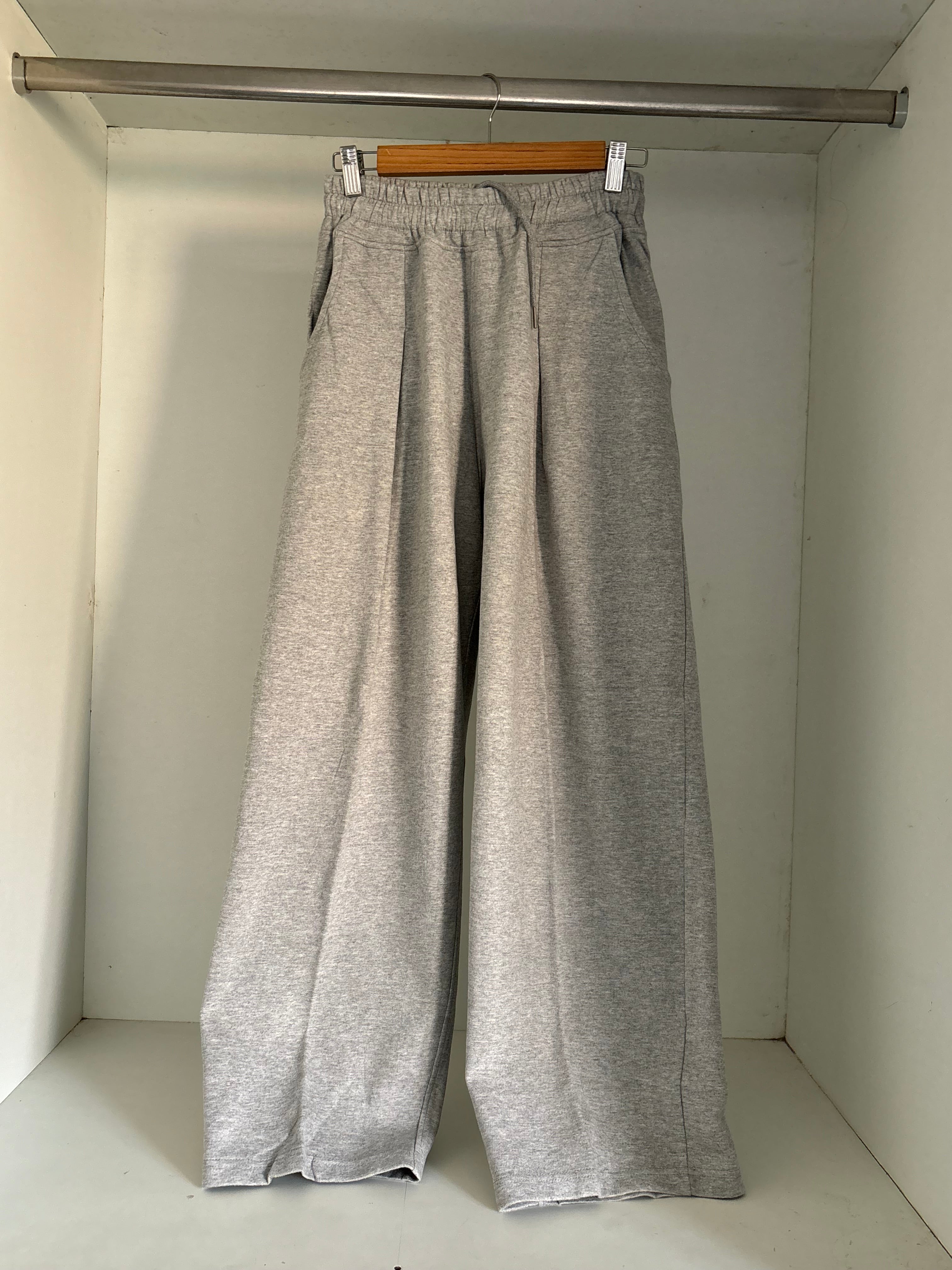 Grey Unisex joggers