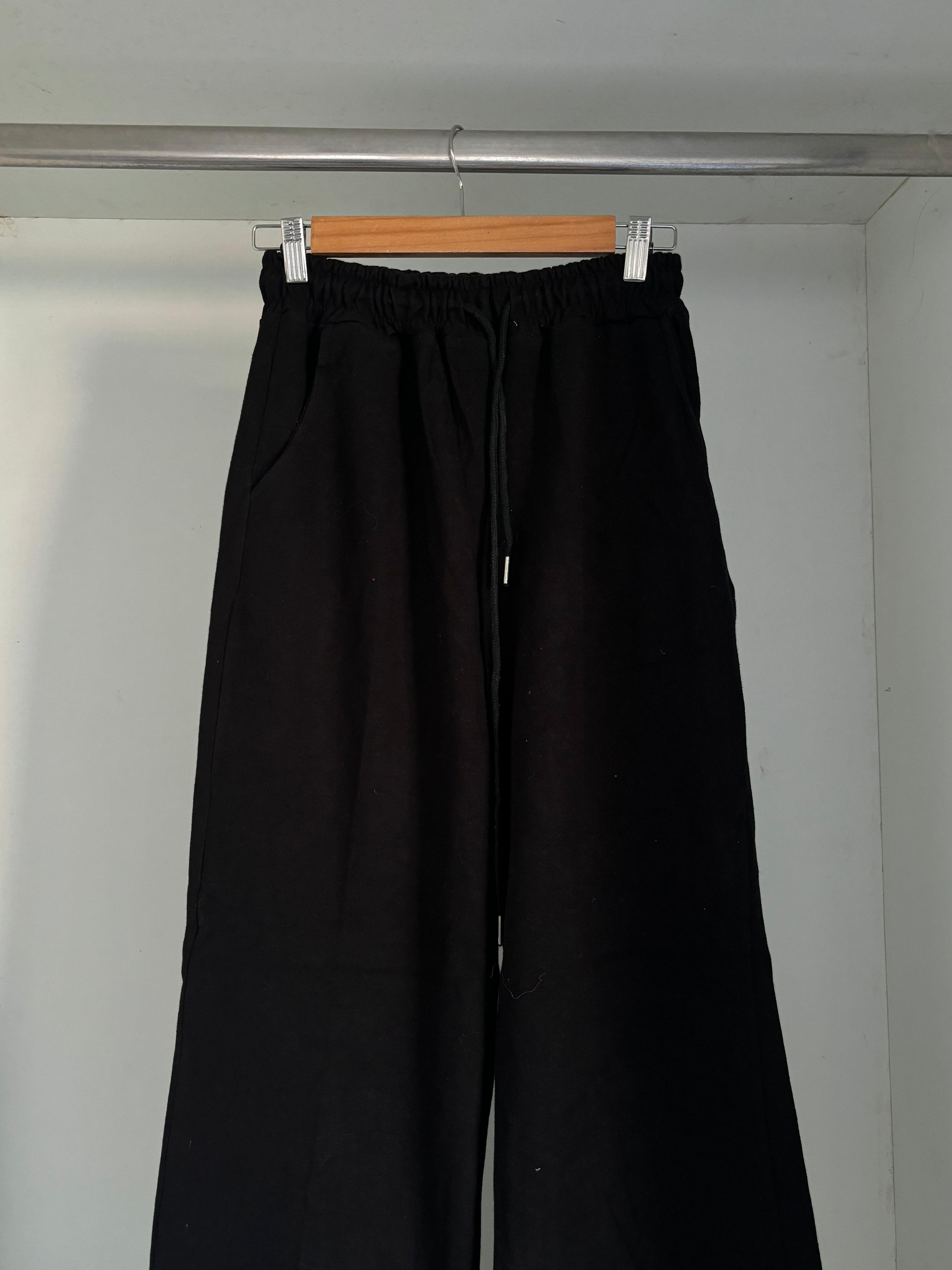 Black unisex Joggers