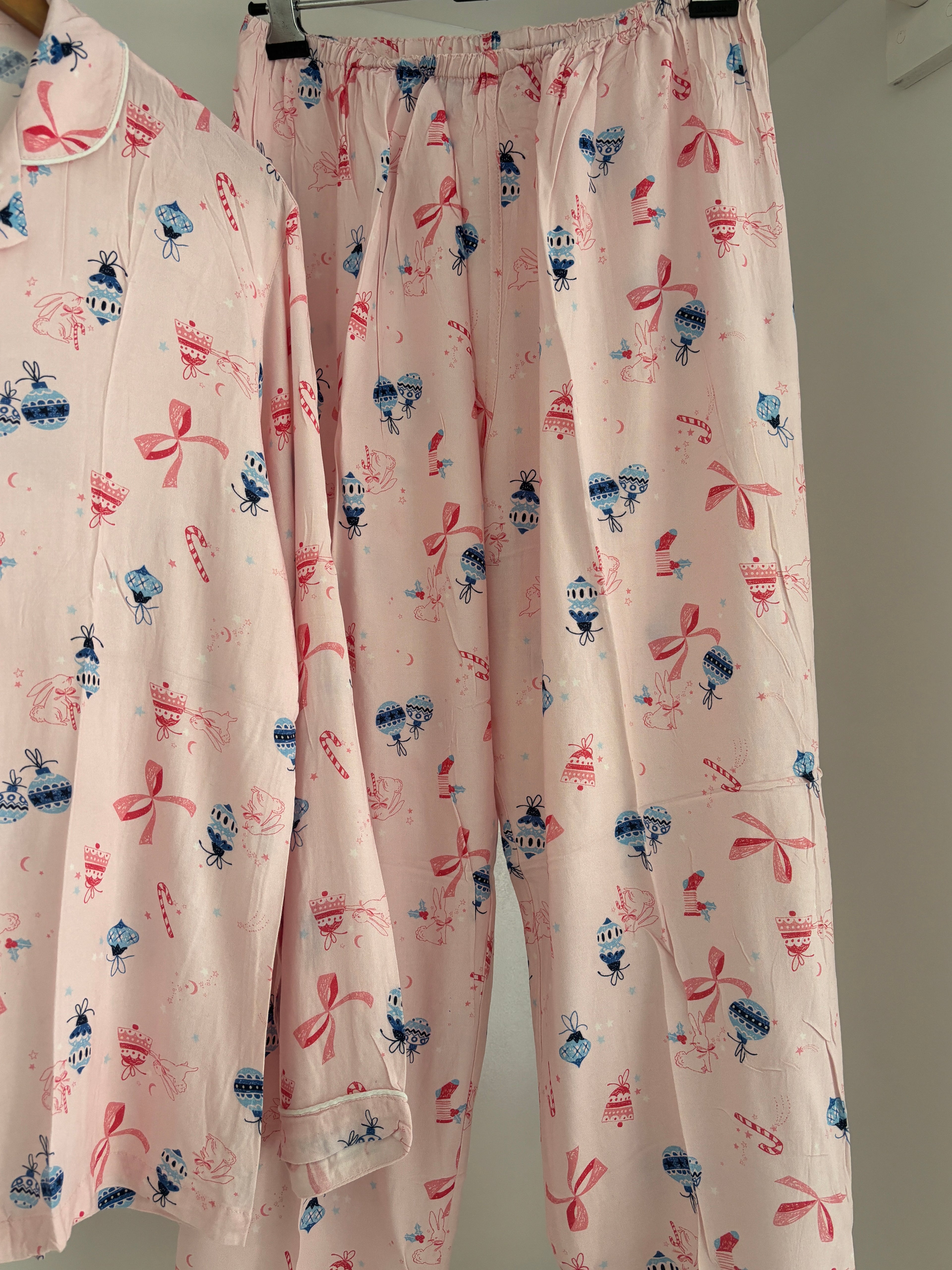 Bows & bell pj set