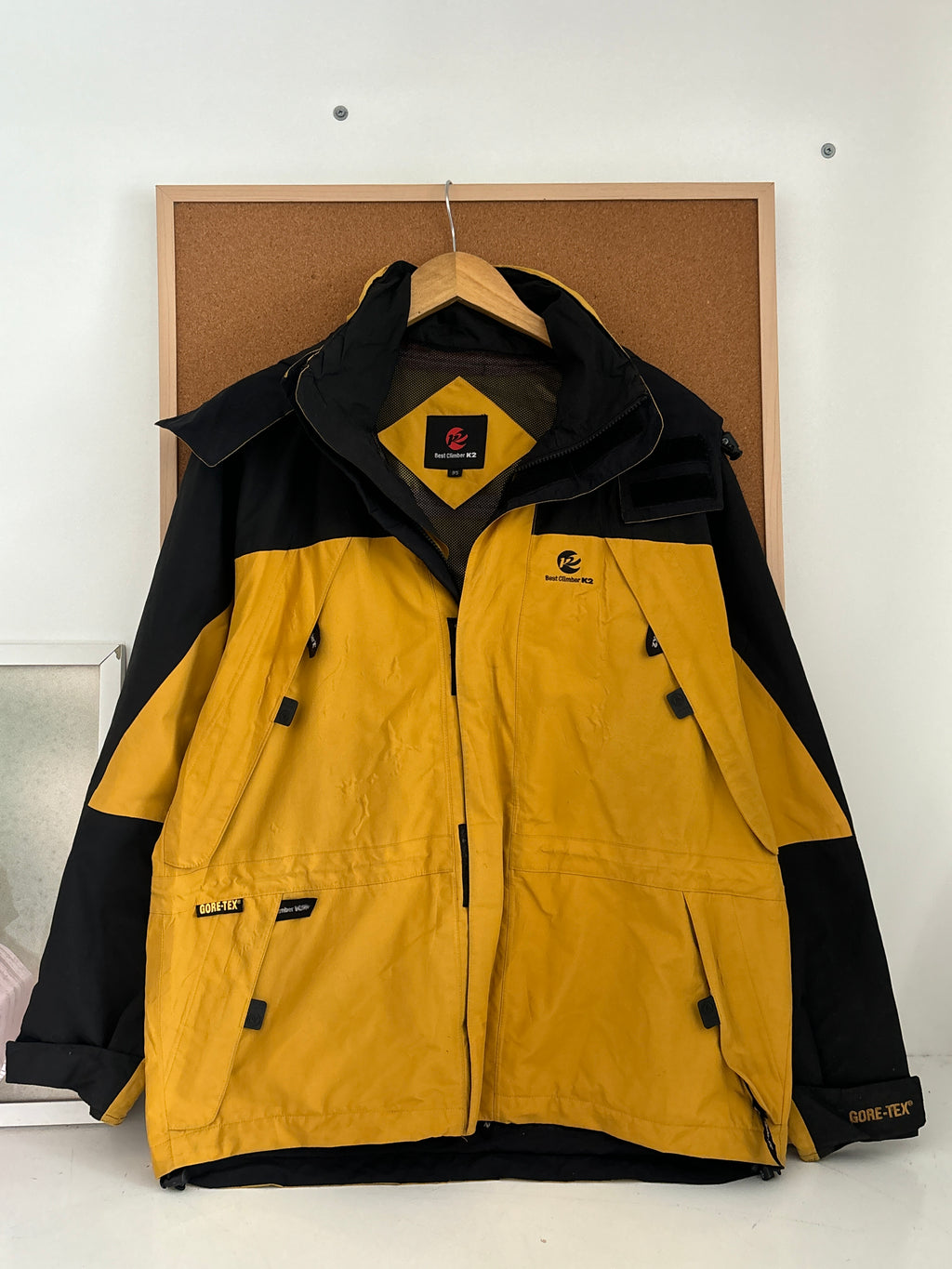 Gore-tex high tech waterproof jacket