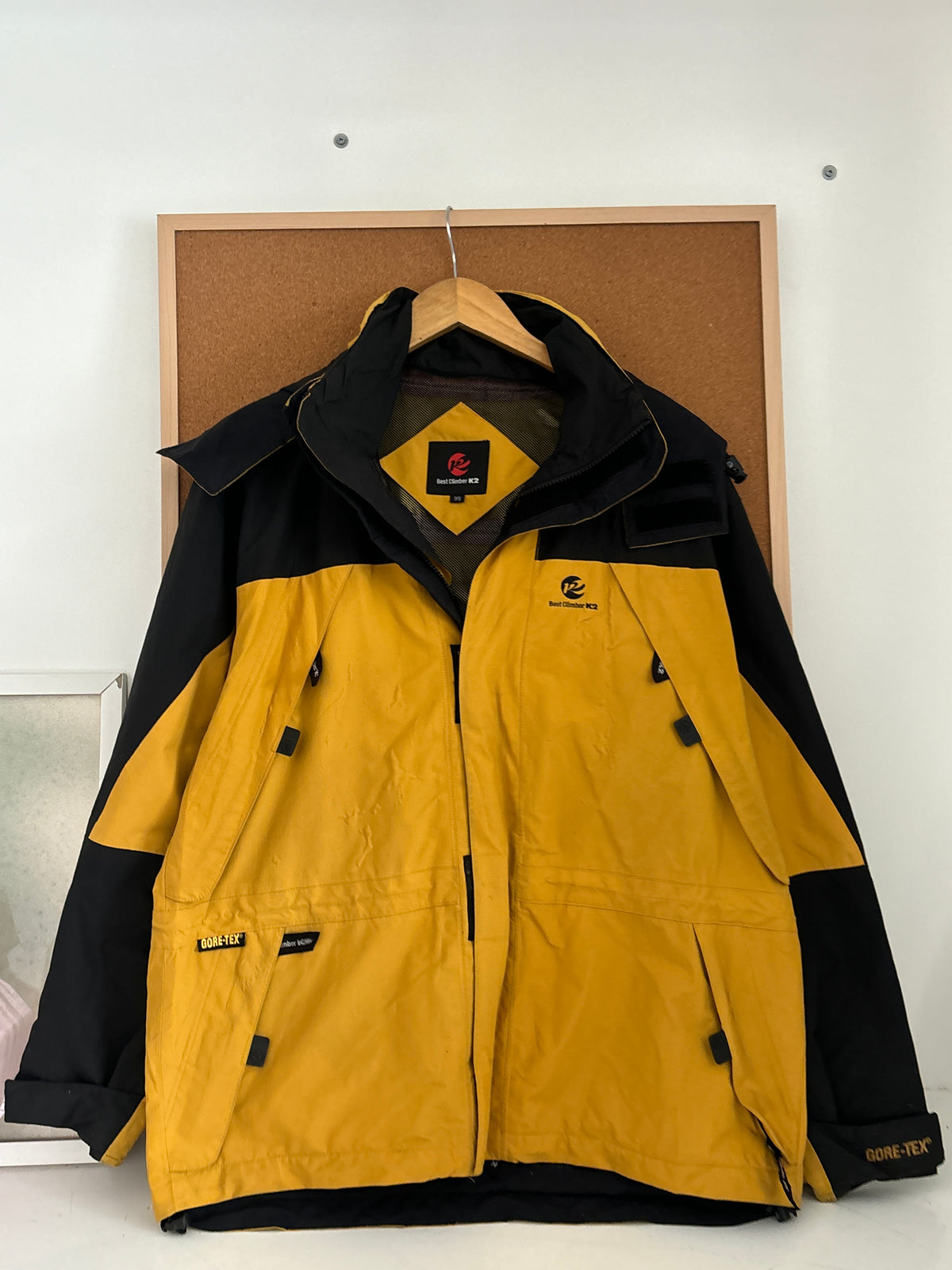 Gore-tex high tech waterproof jacket