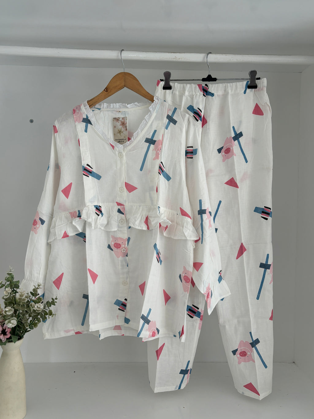 Softest cactus print pj