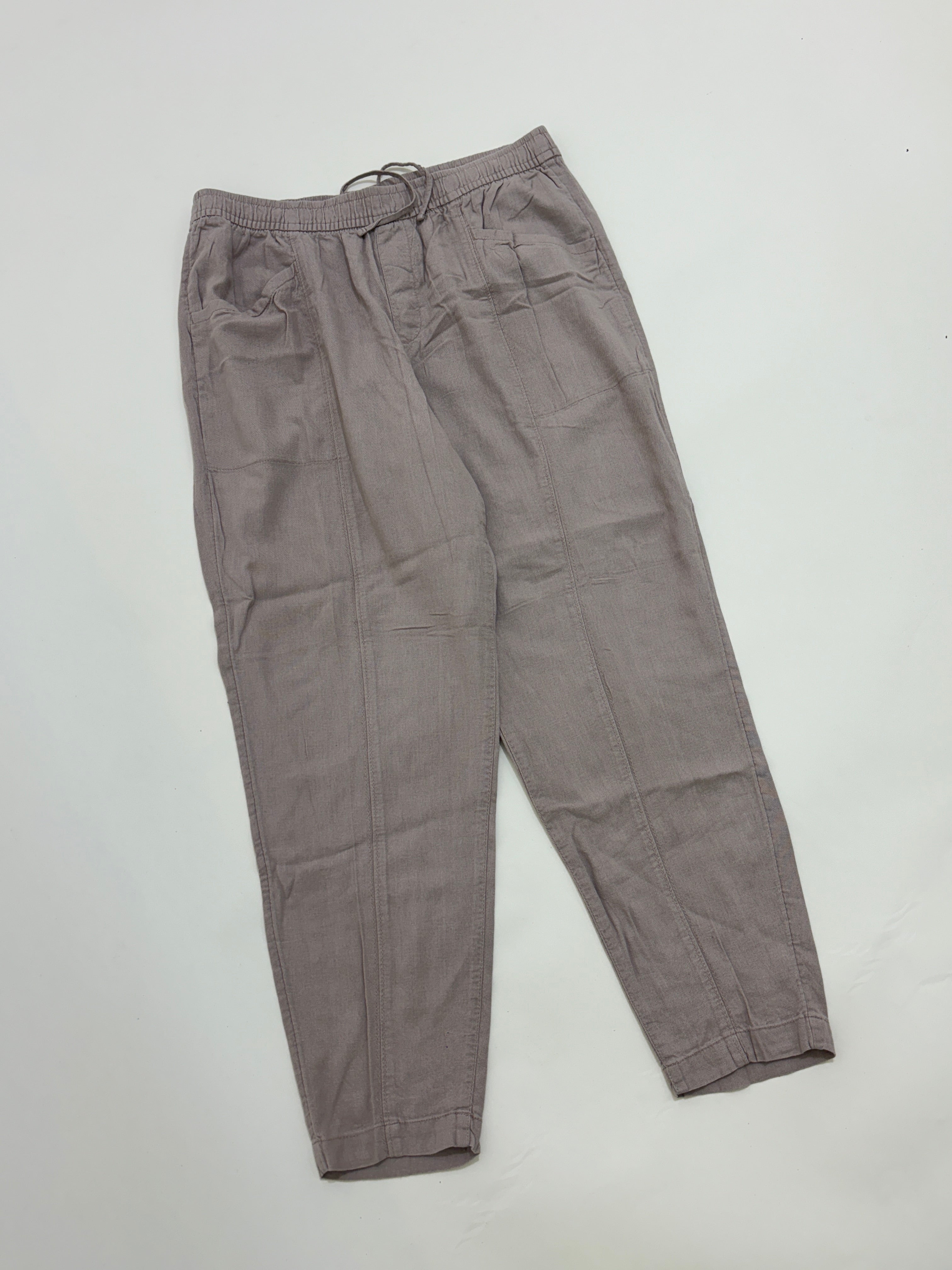 Mauve linen trouser