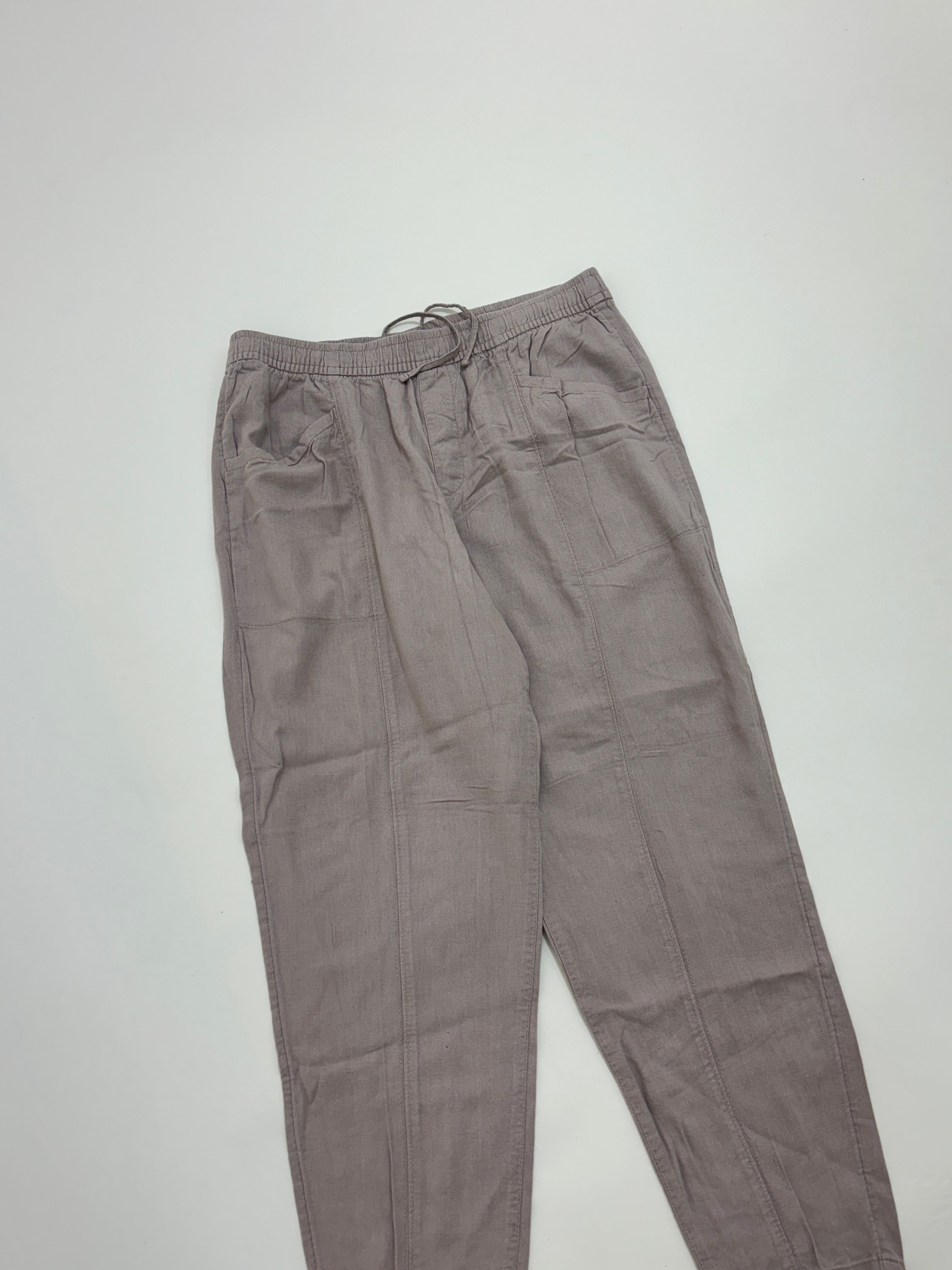 Mauve linen trouser