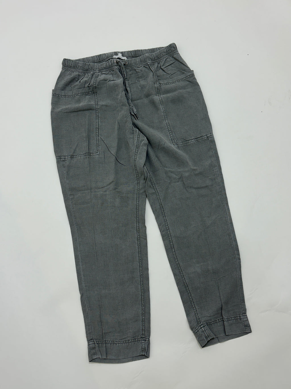 Green linen trouser