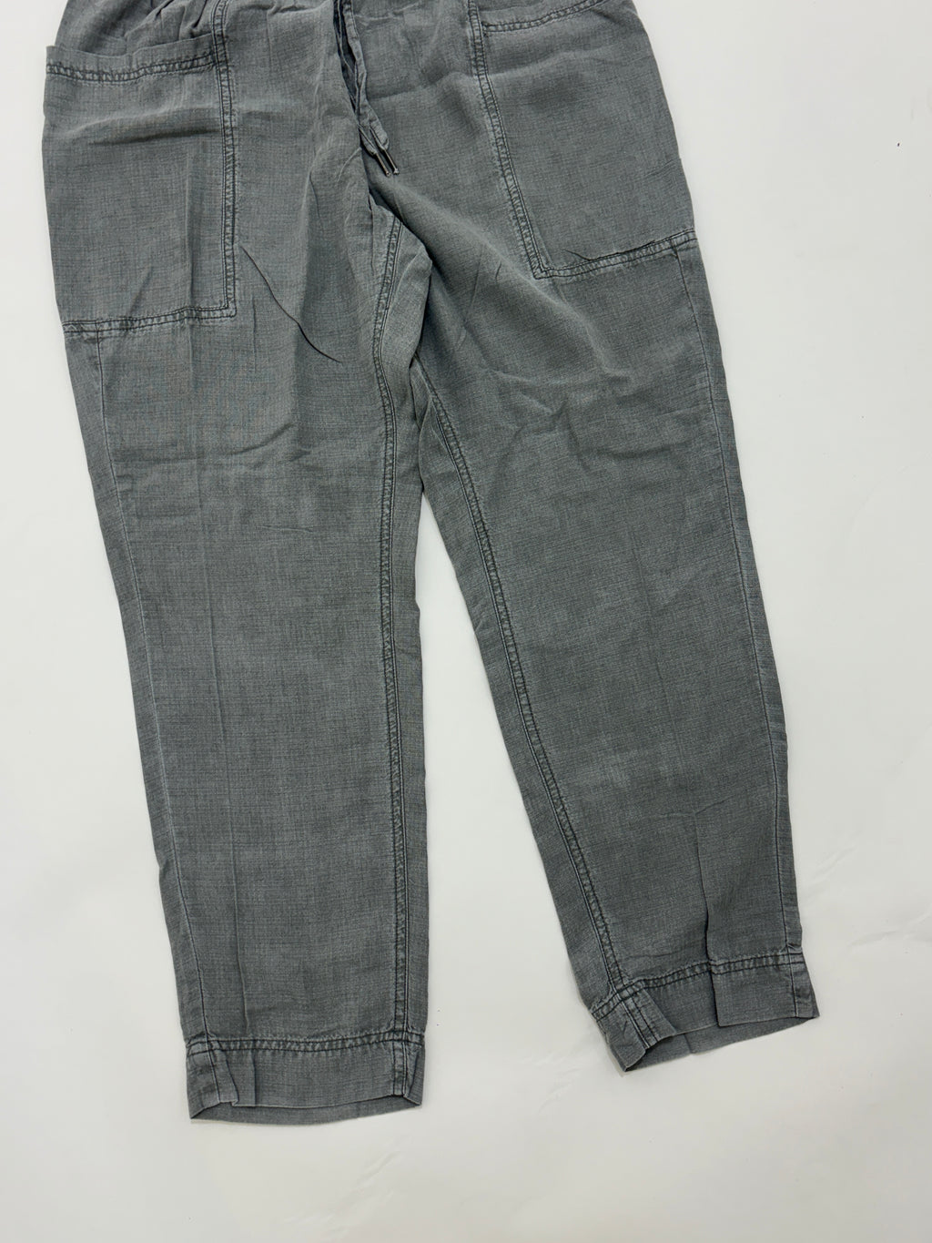 Green linen trouser