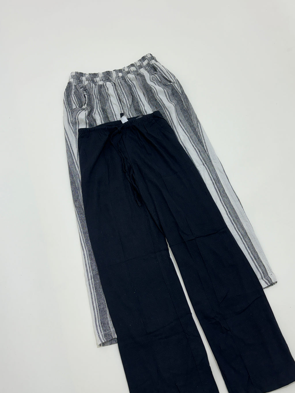 Black linen trouser