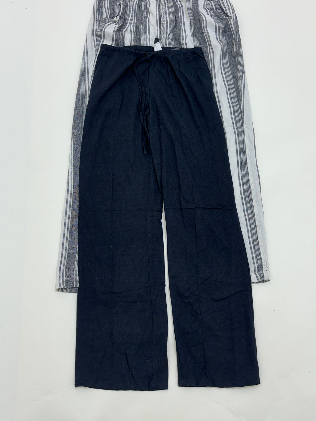 Black linen trouser