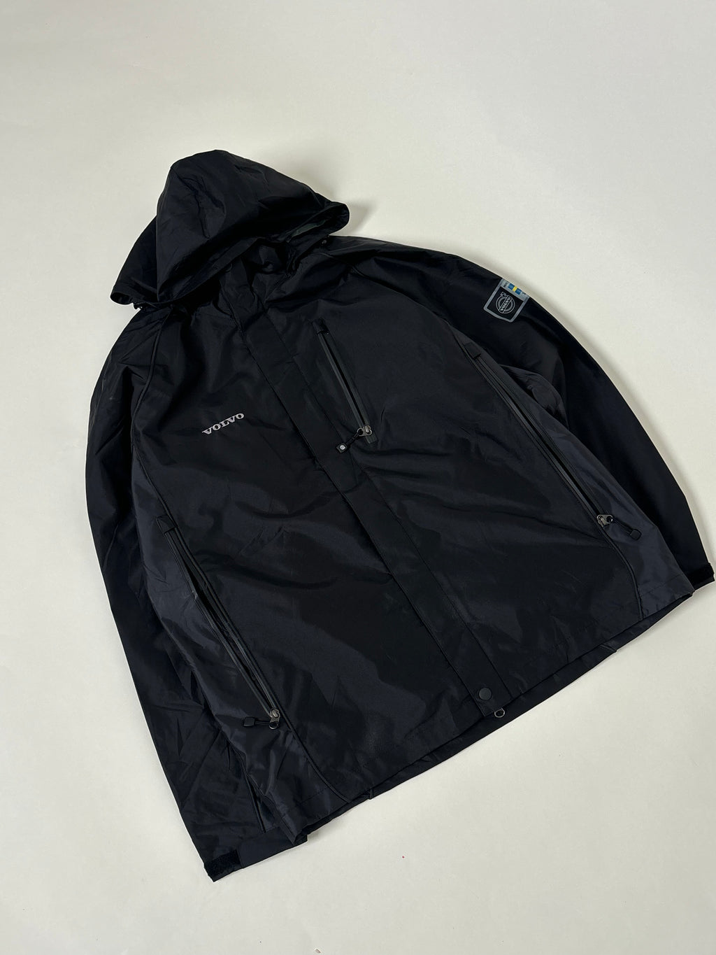 Volvo Black hooded jacket