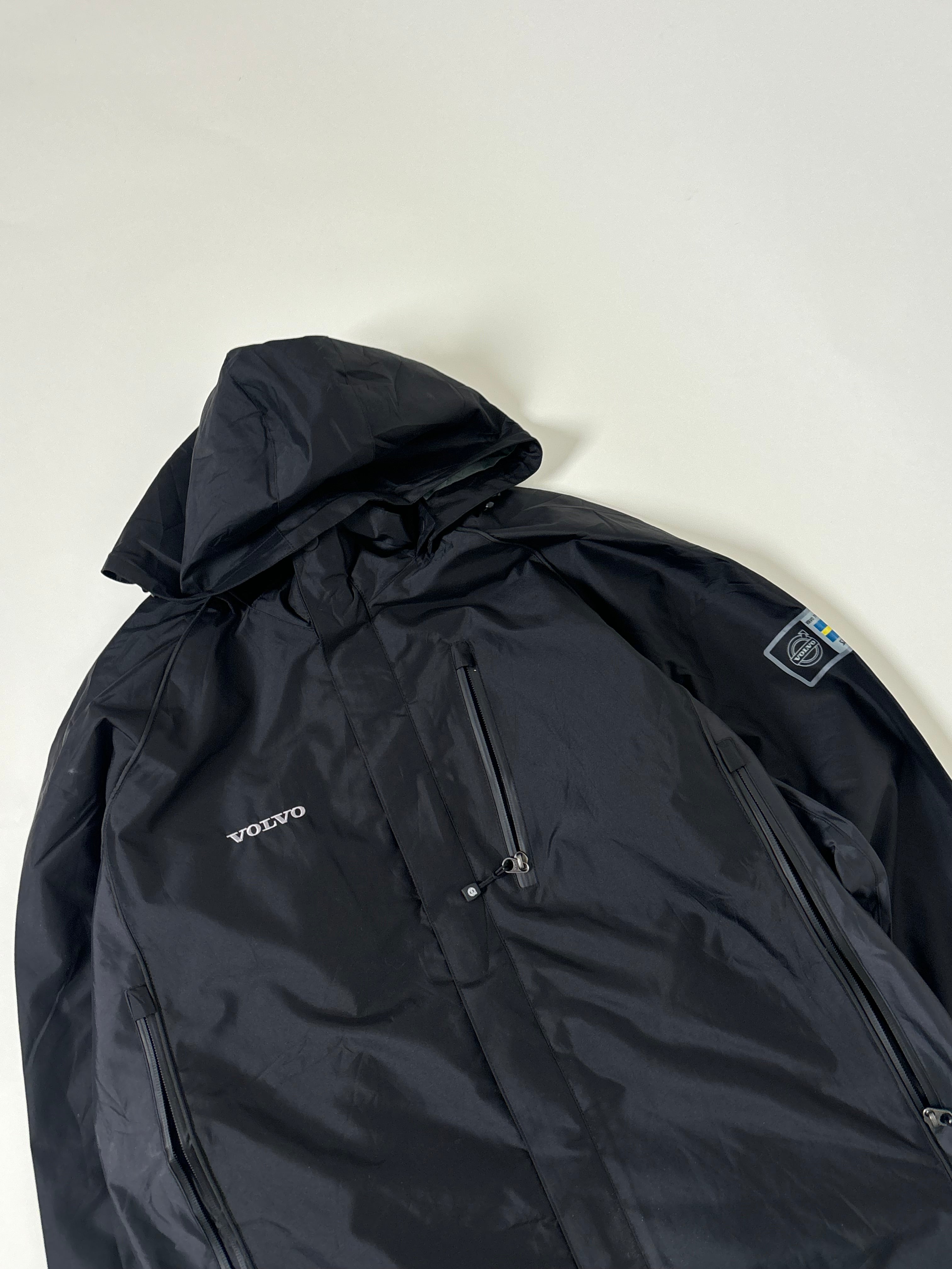 Volvo Black hooded jacket