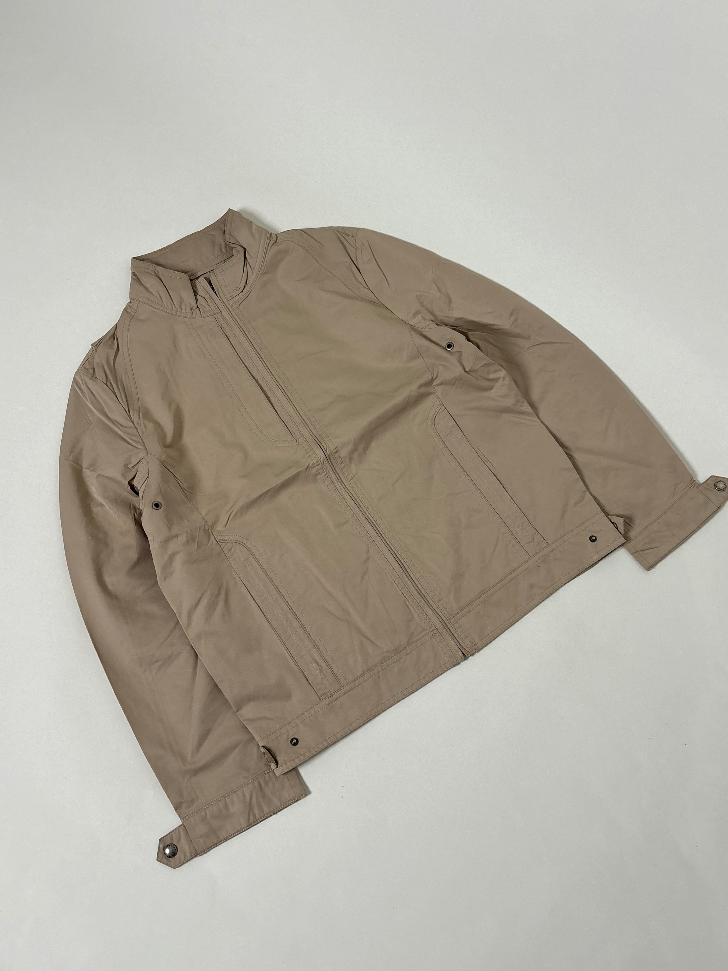 light brown / tan zip-up jacket