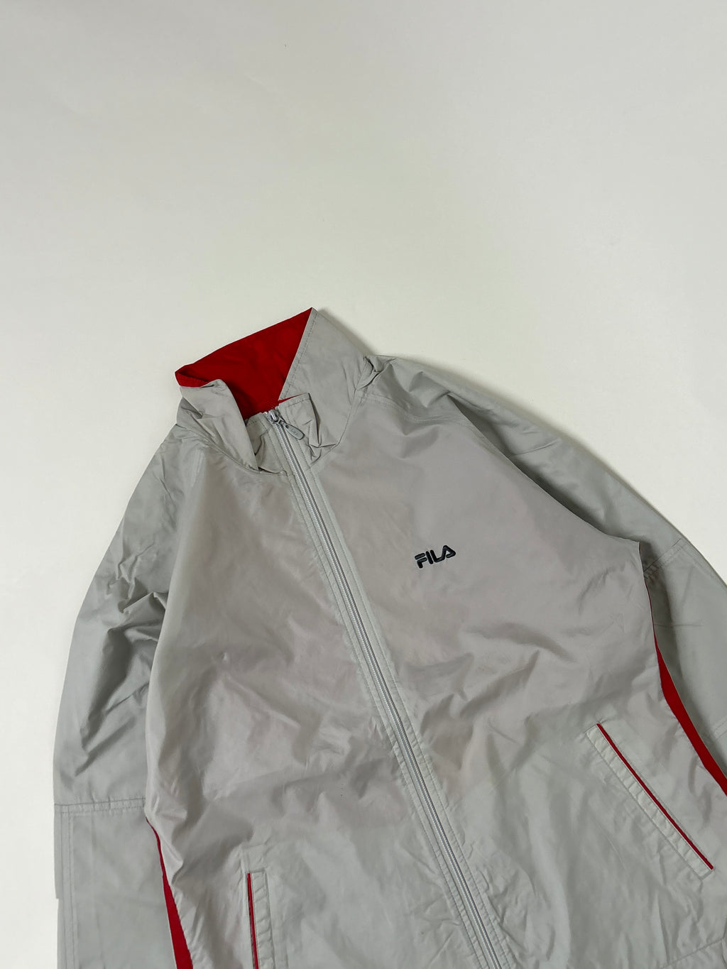 lightweight FILA zip-up jacket