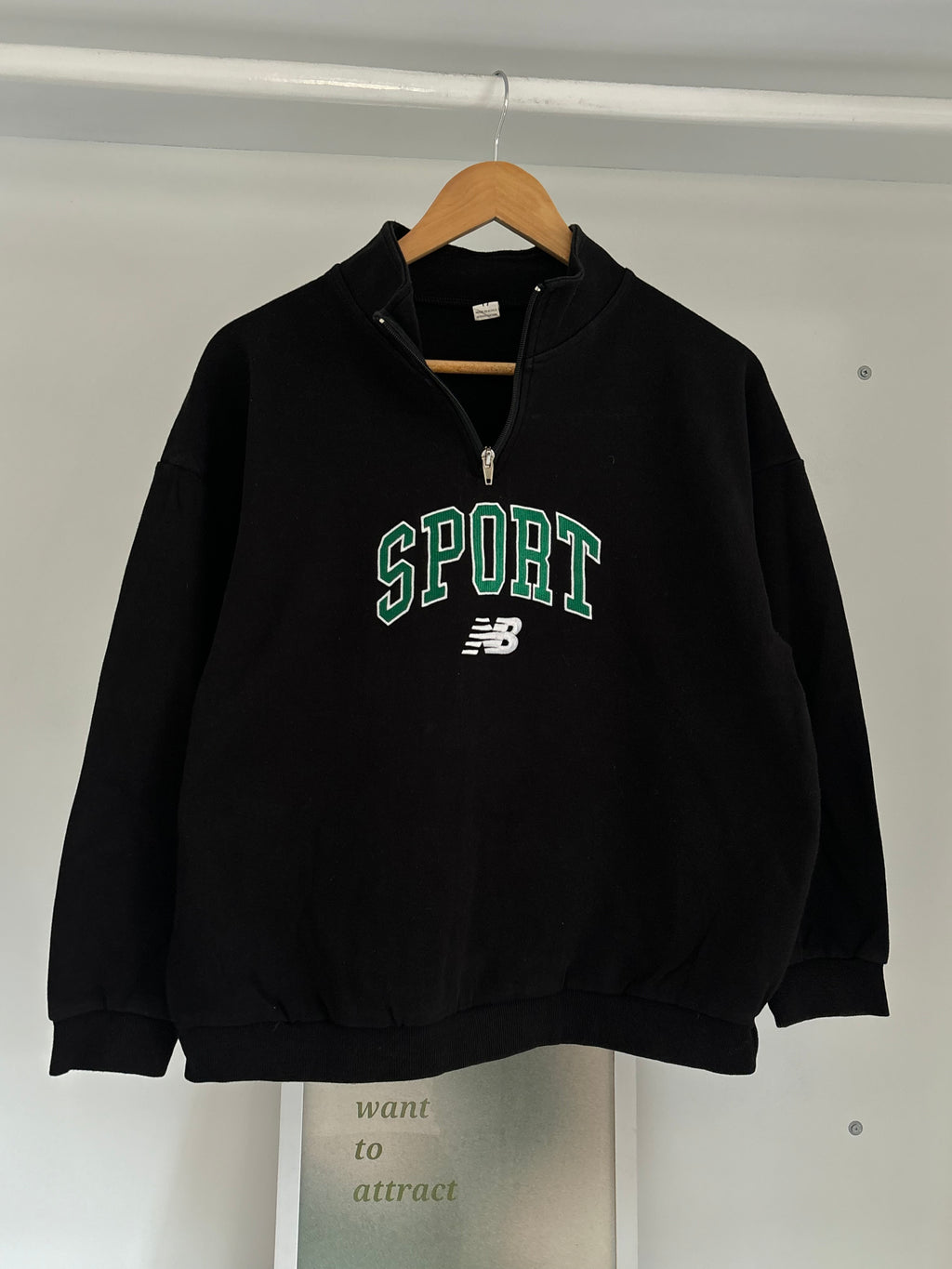 New balance half-zipper Sweatshirt