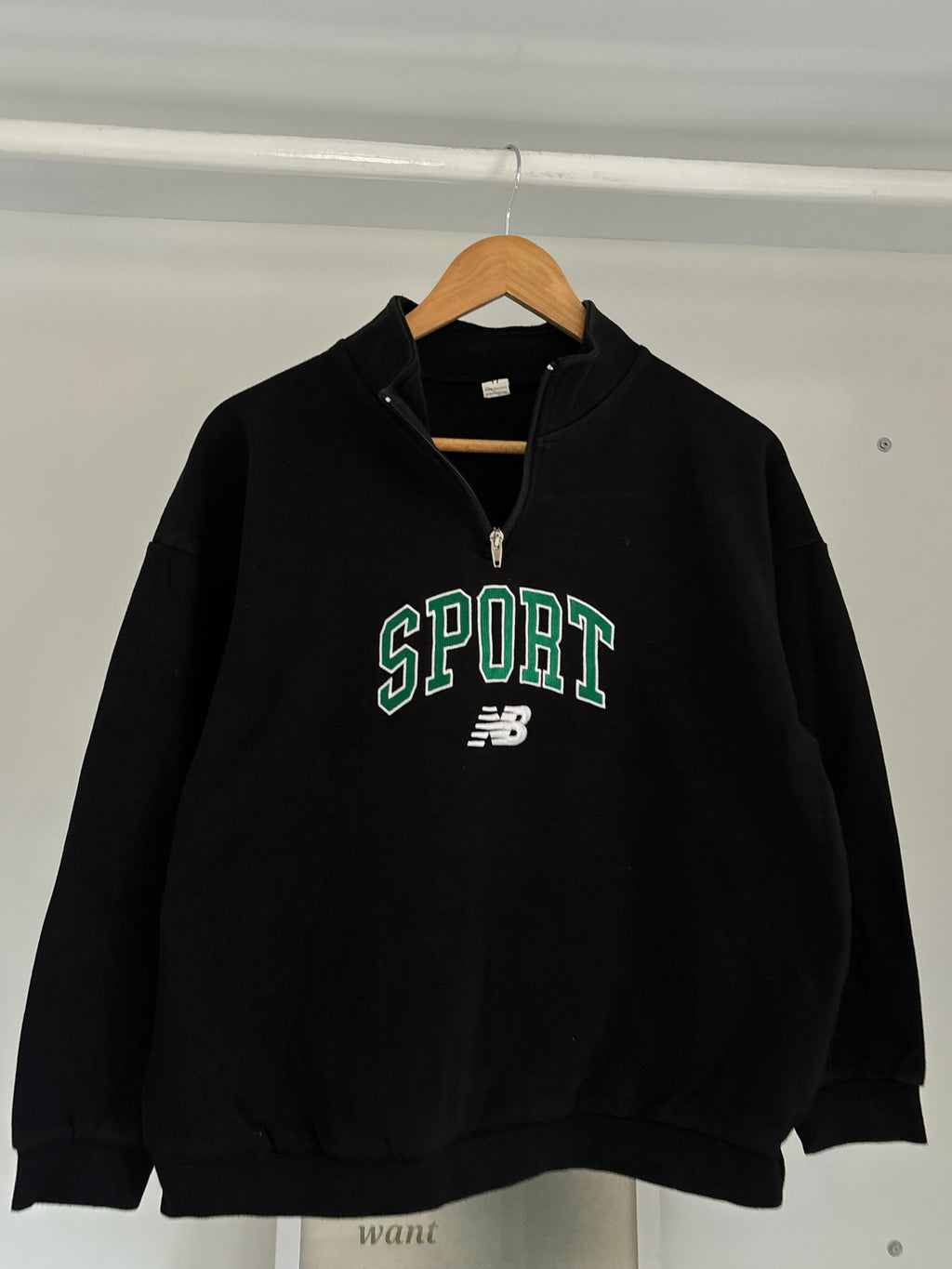 New balance half-zipper Sweatshirt