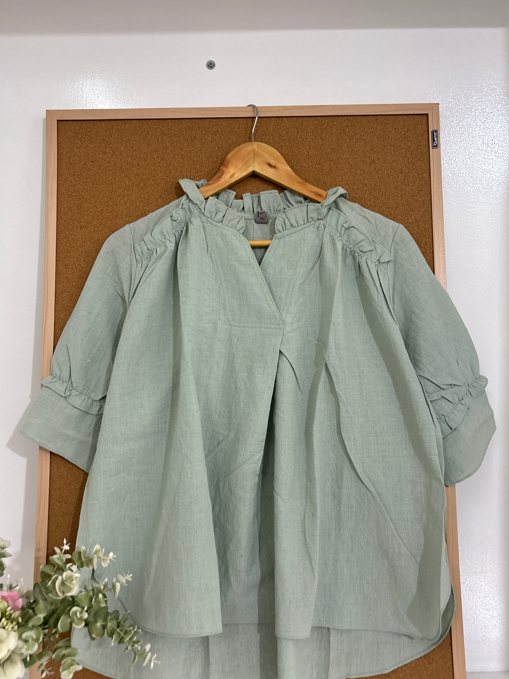 Green tunic