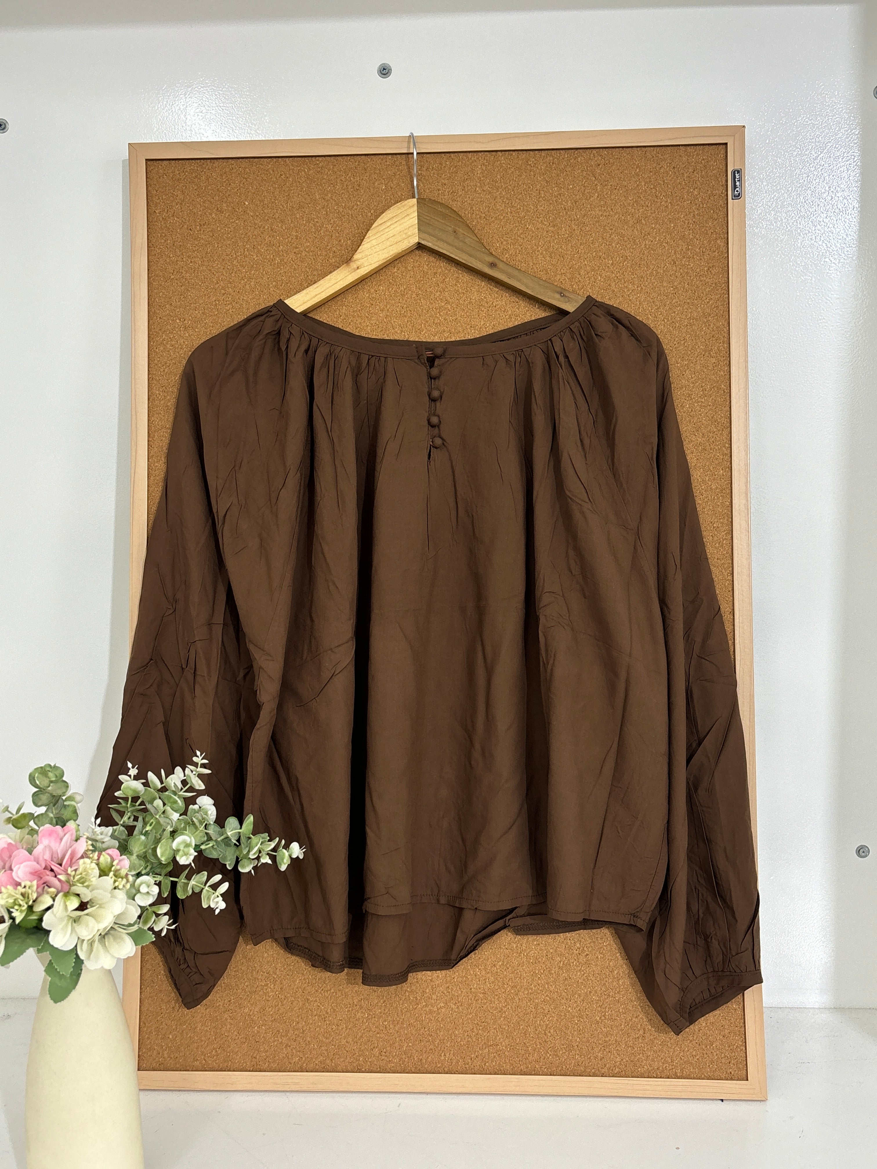 Brown top