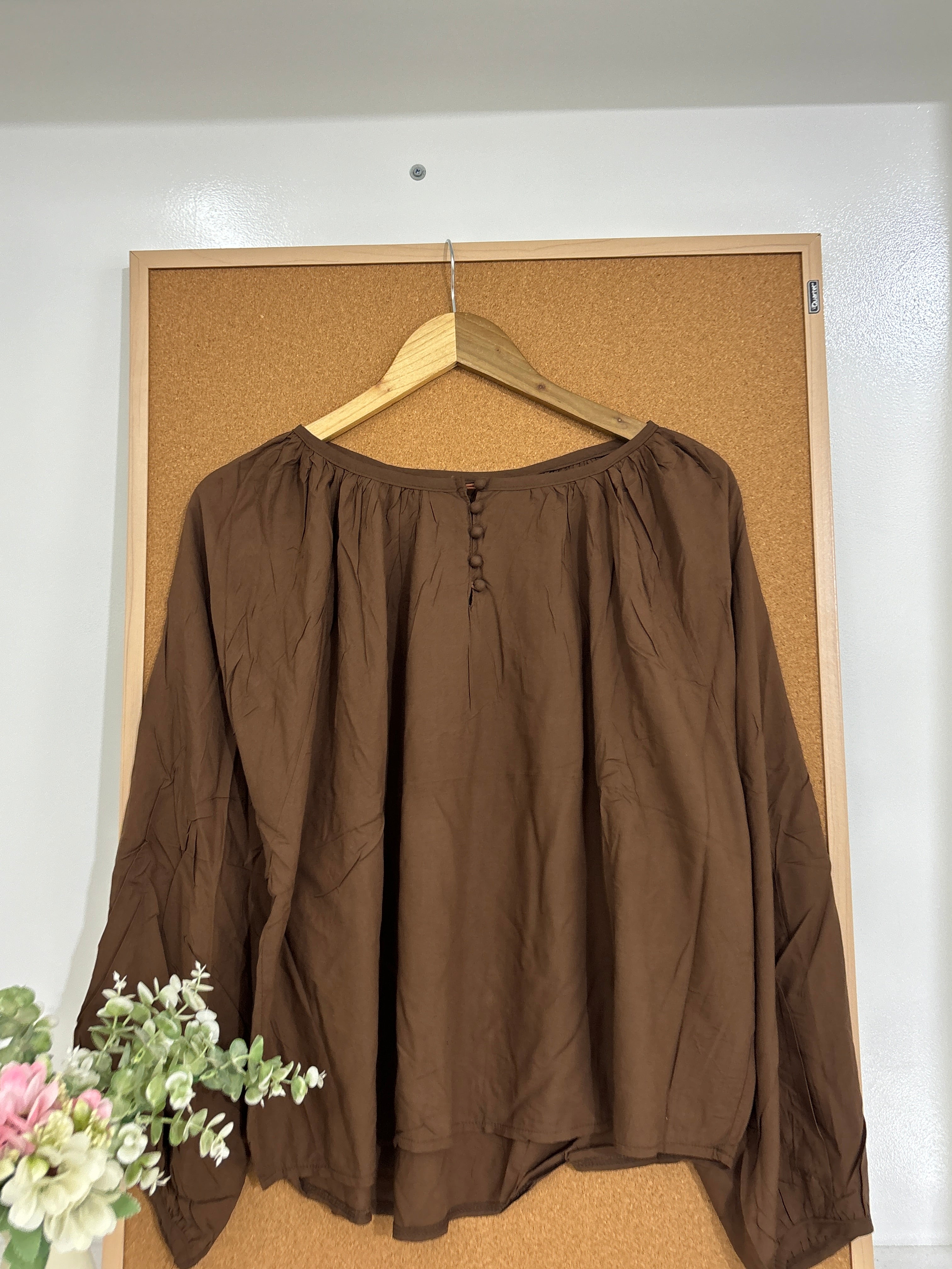 Brown top