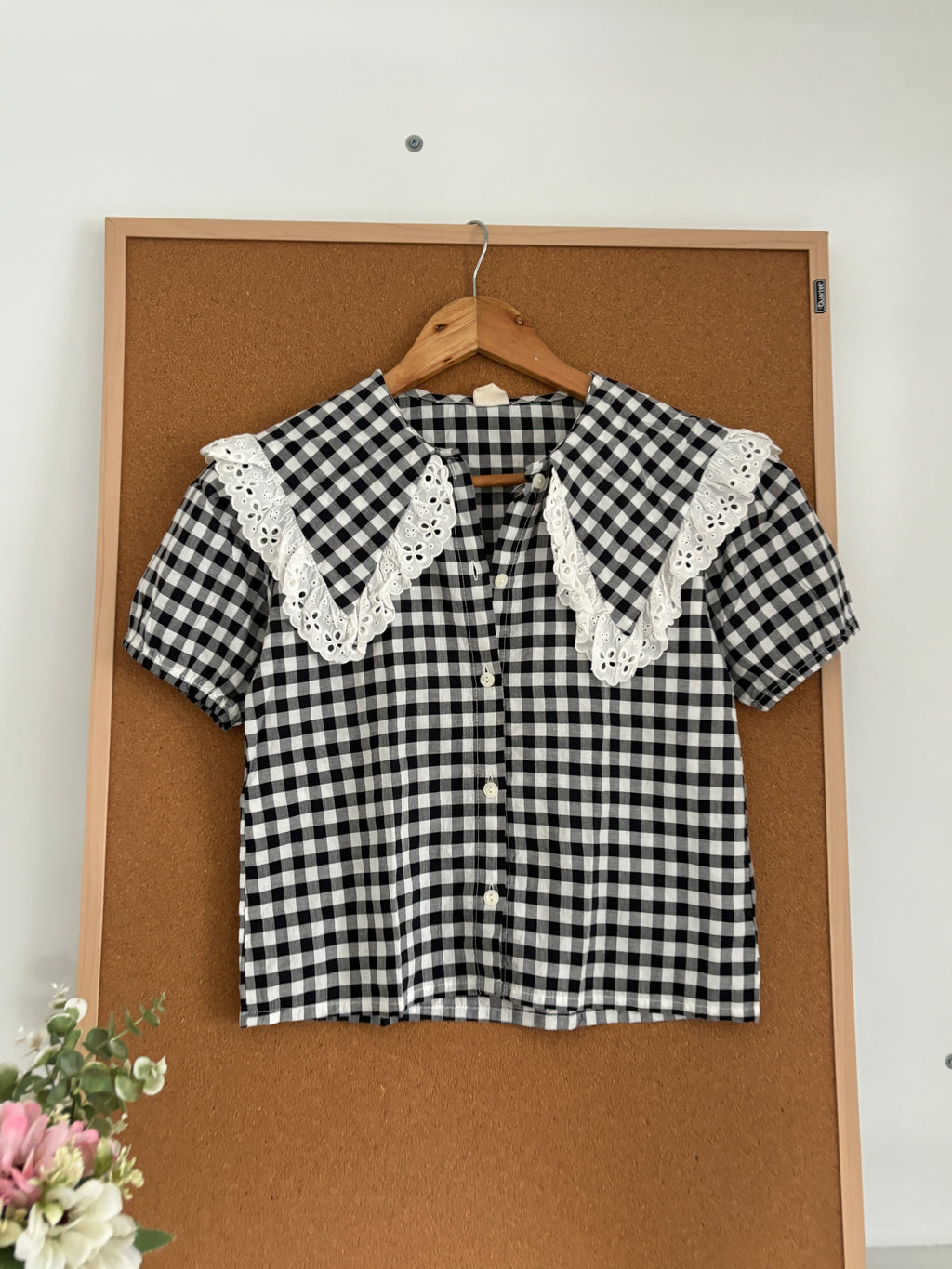 Ghingham top
