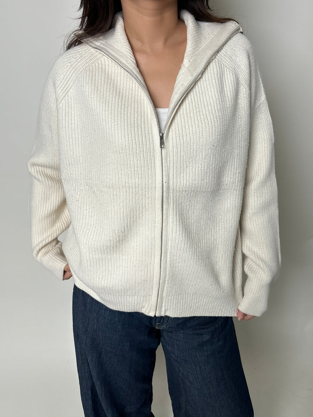 Zipper sweater