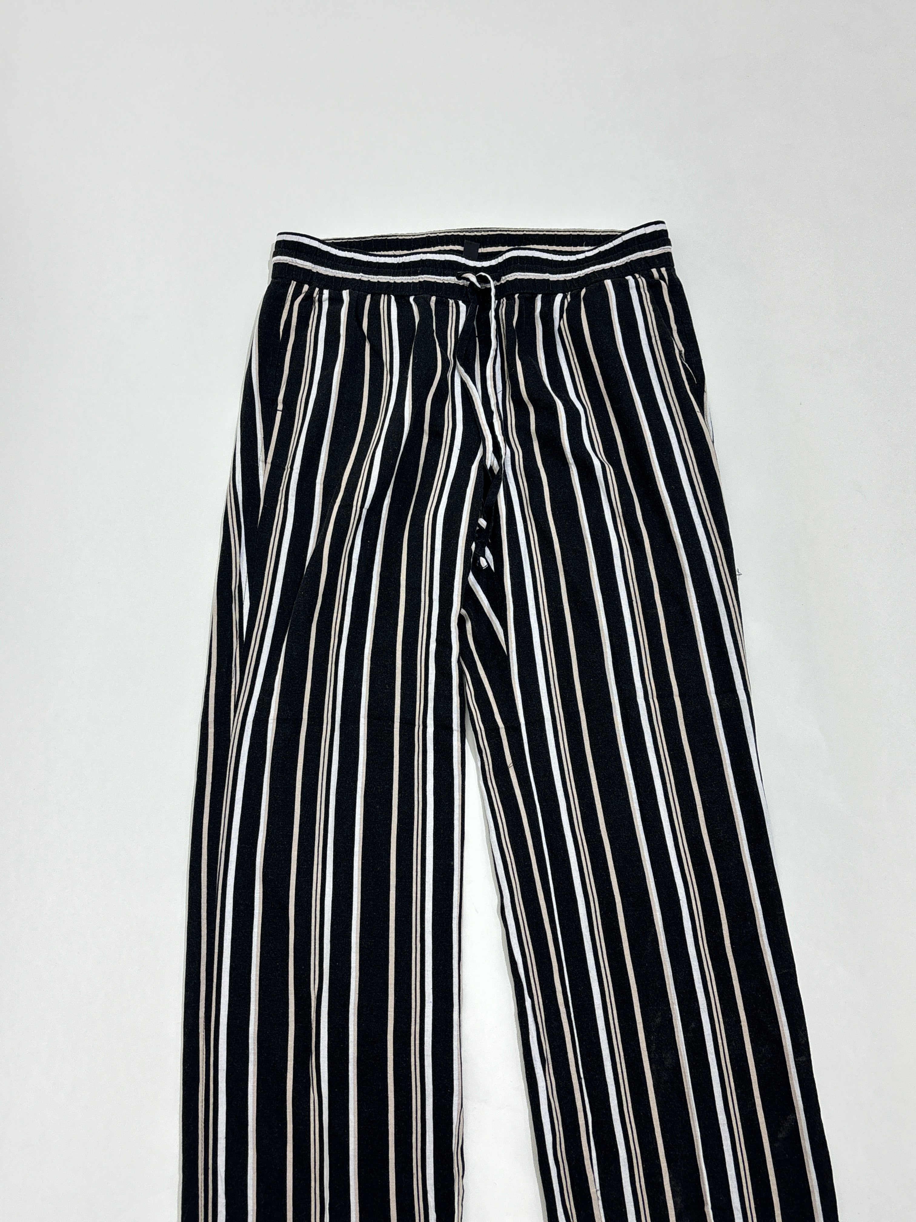 striped linen trouser