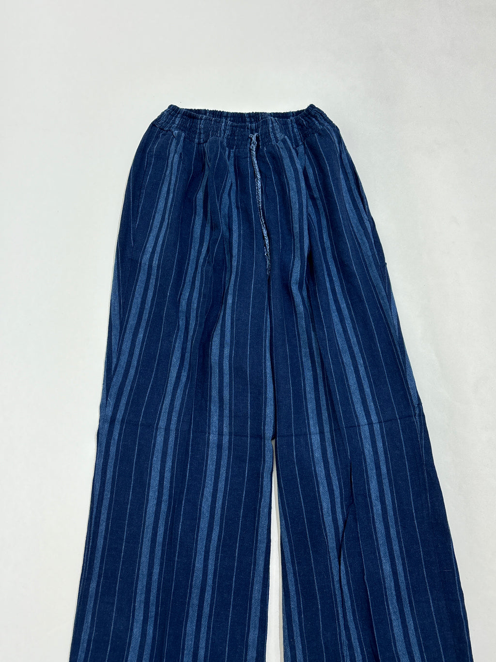 striped linen trouser