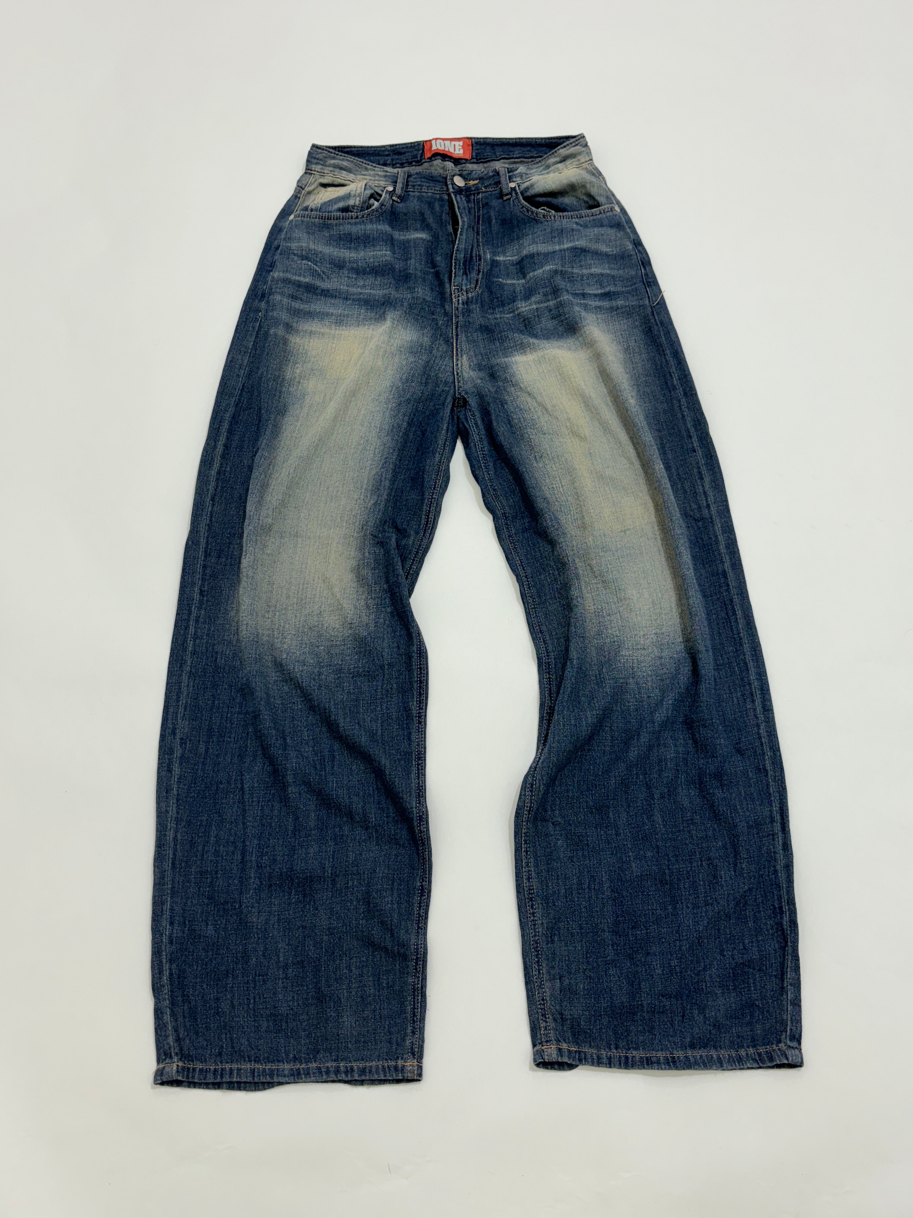 Highwaisted baggy jeans