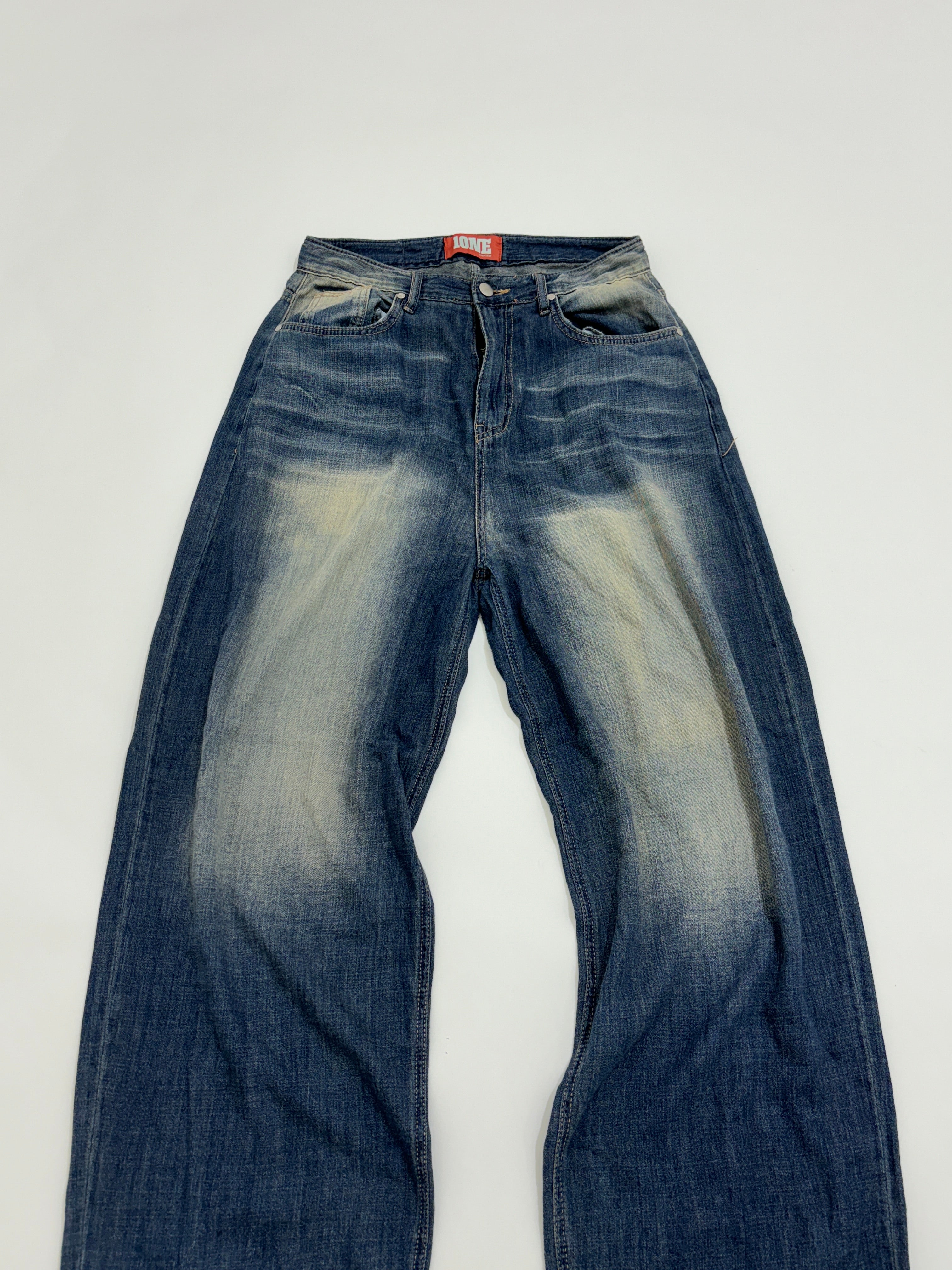 Highwaisted baggy jeans
