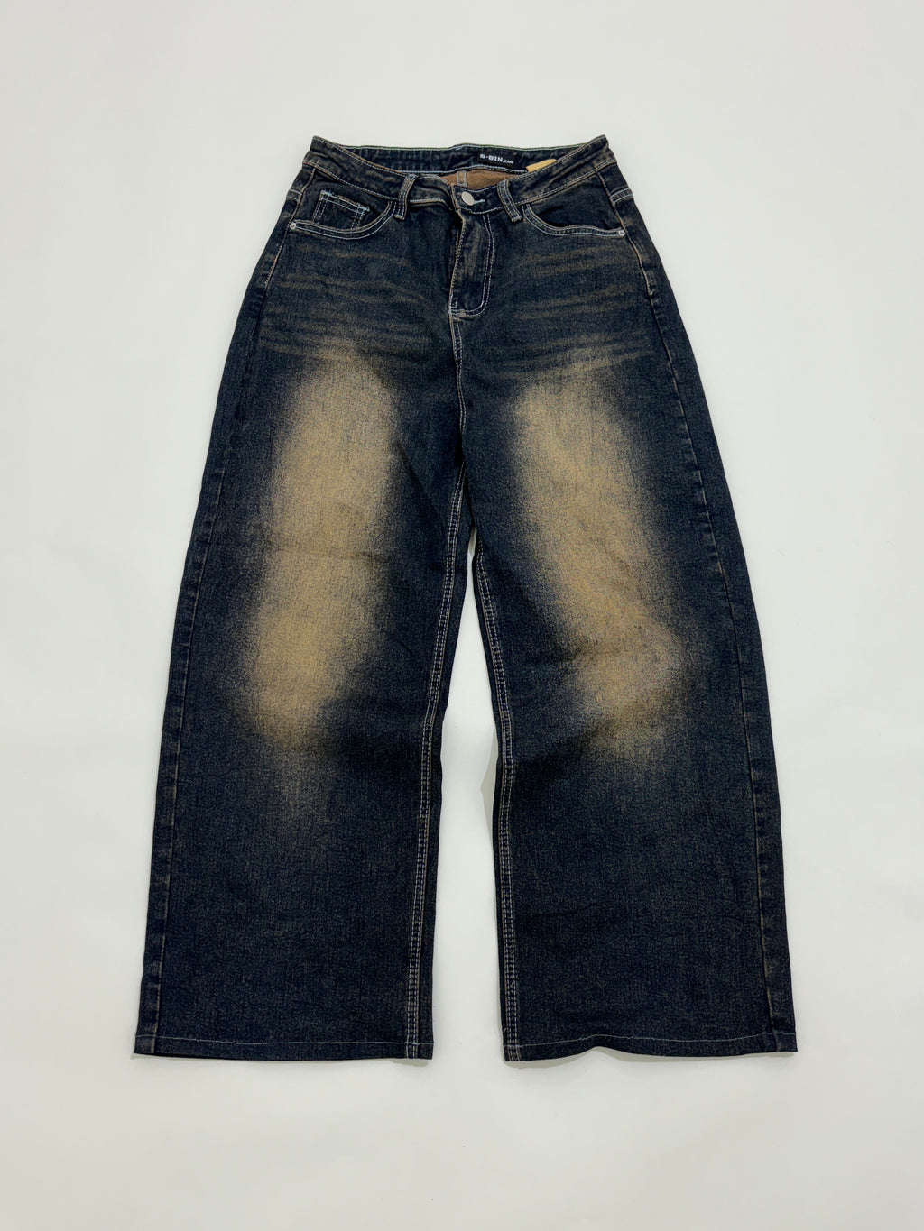 Highwaisted baggy jeans