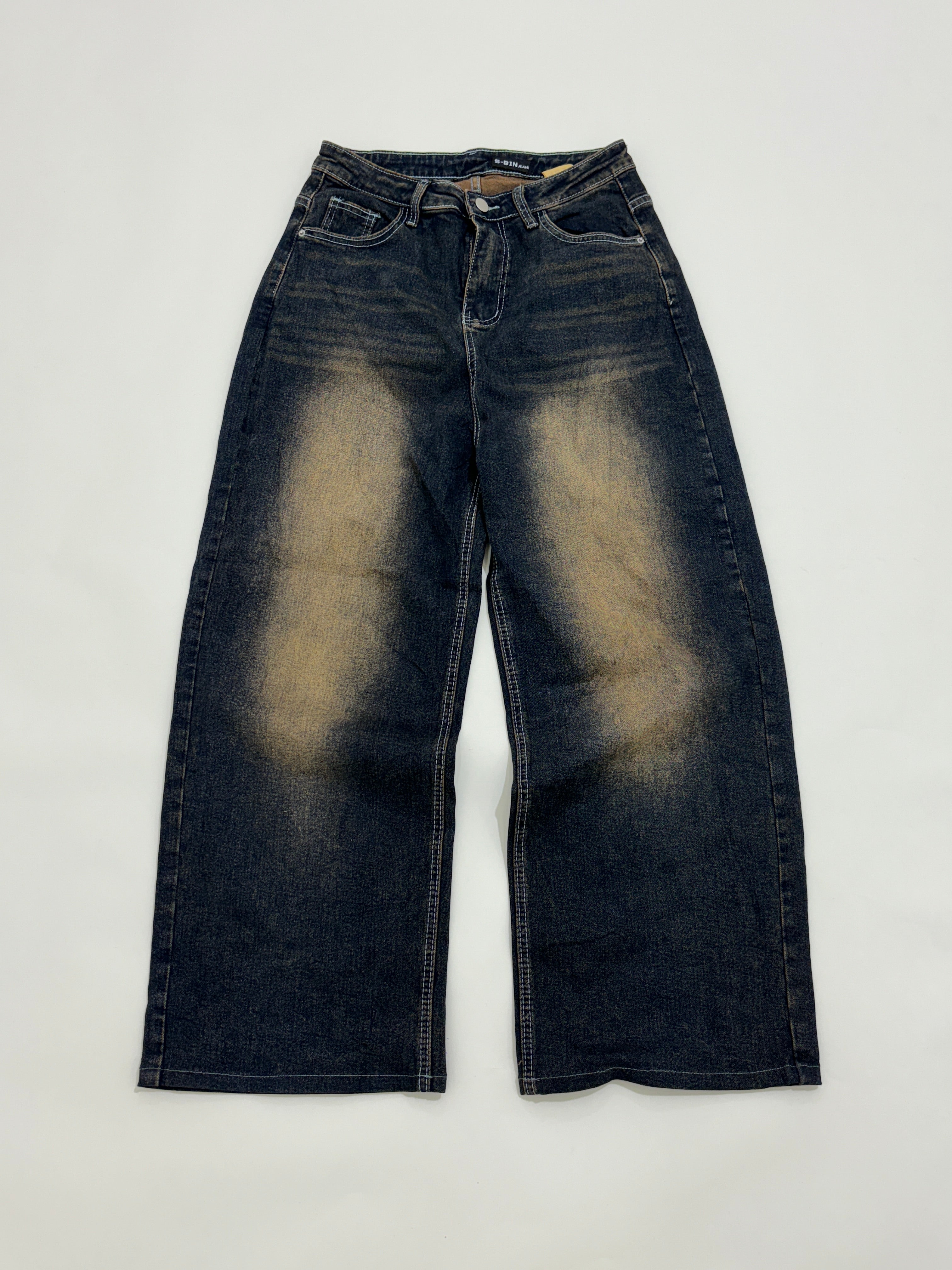 Highwaisted baggy jeans