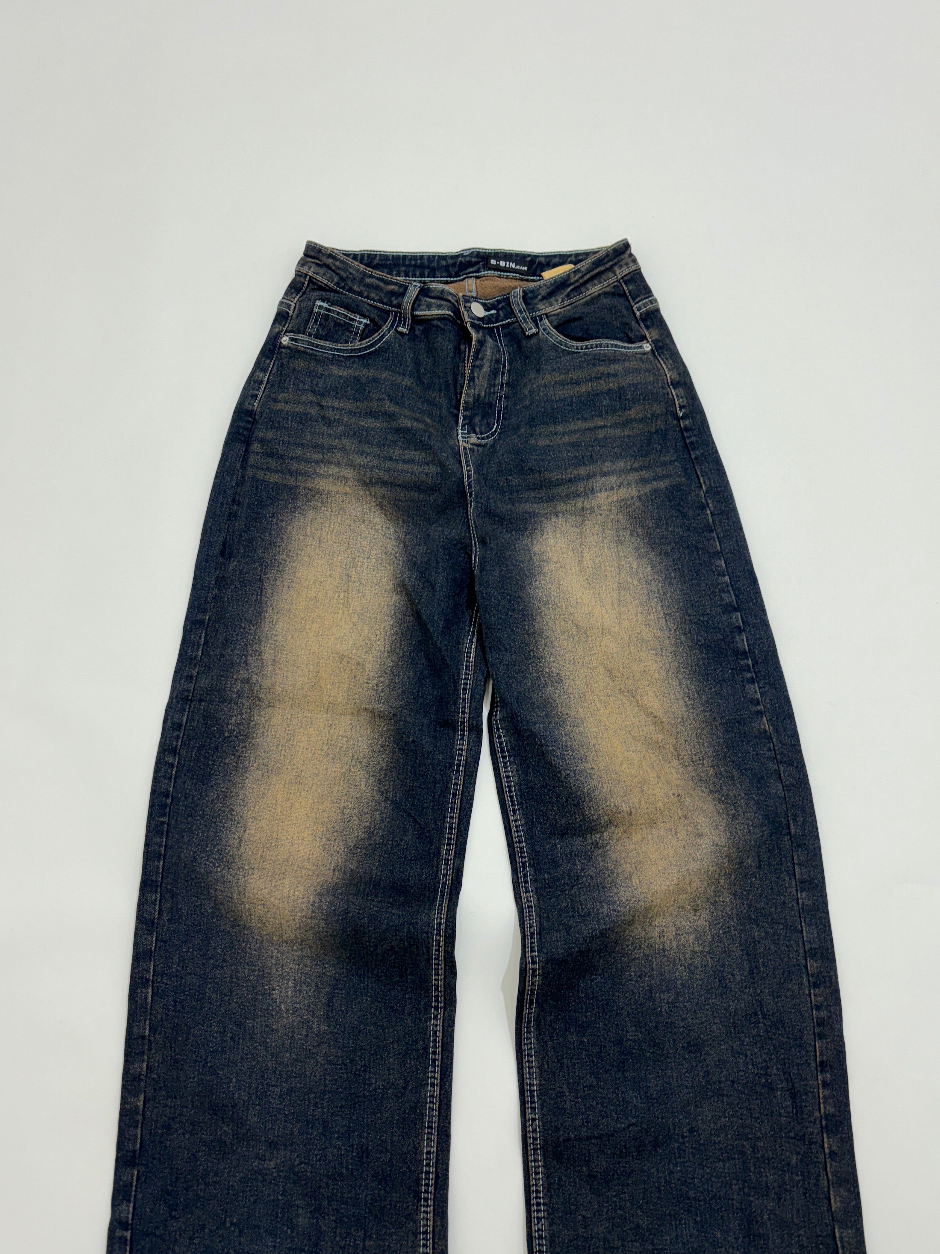 Highwaisted baggy jeans