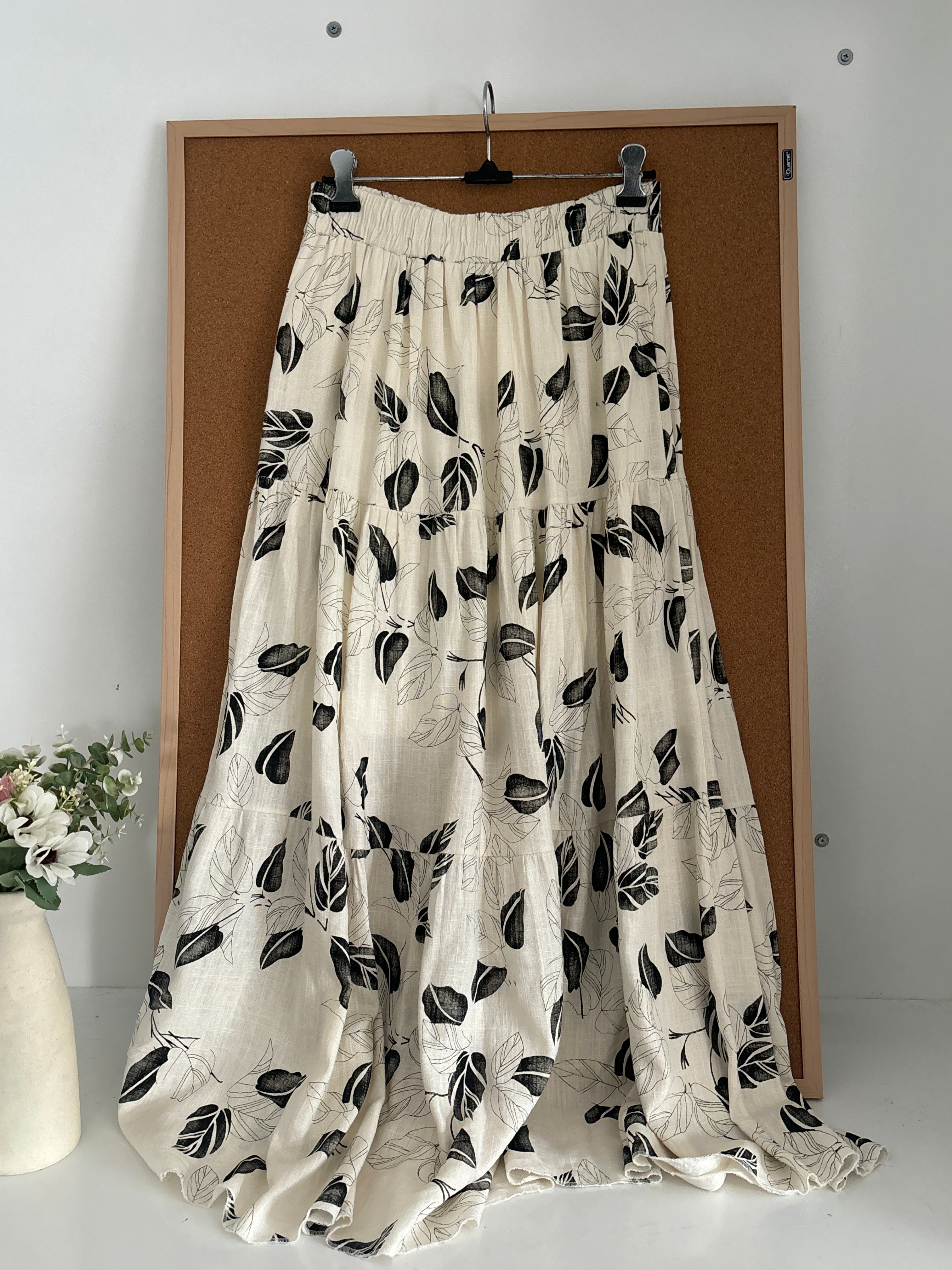 Linen skirt