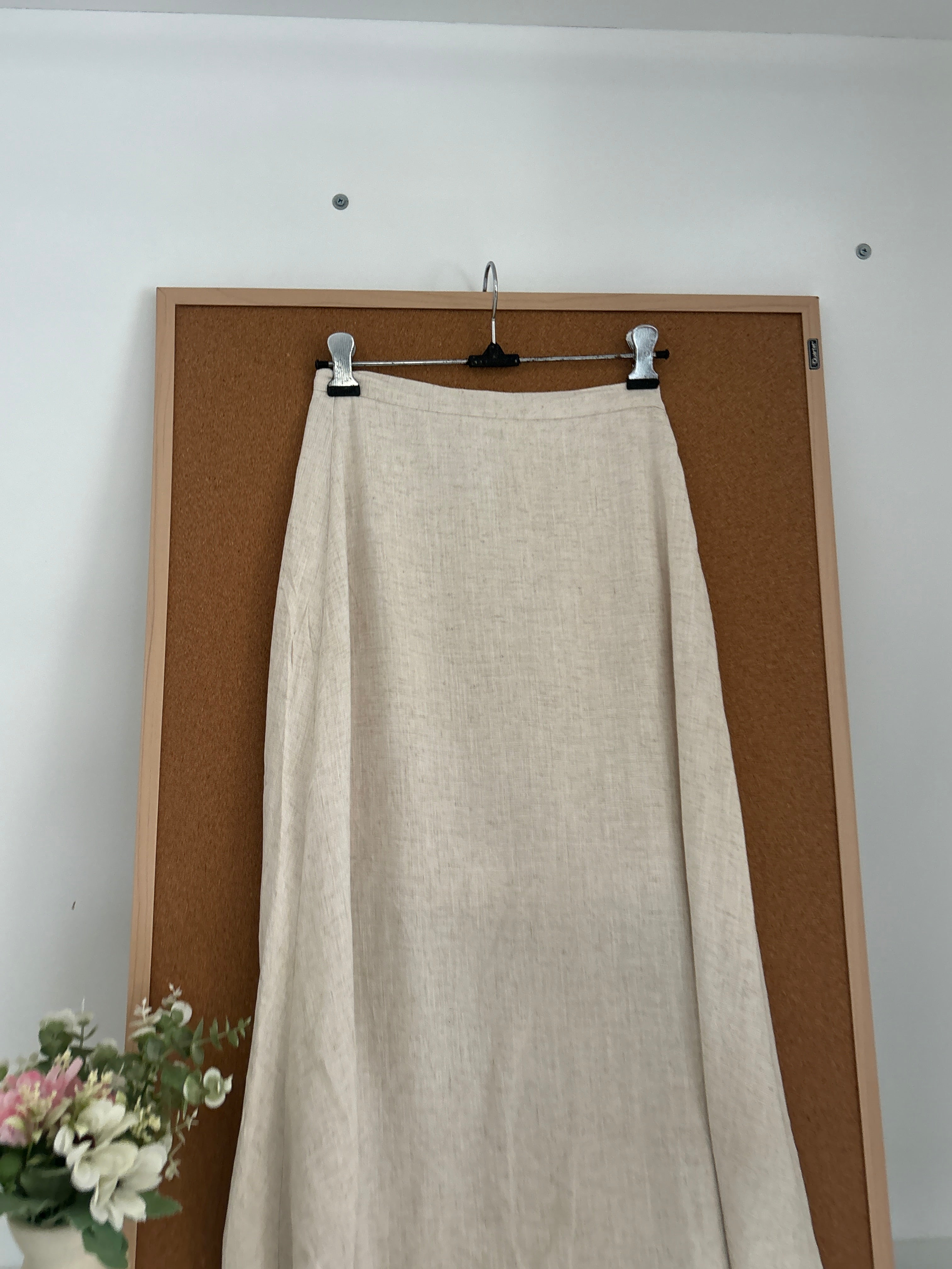 Linen skirt