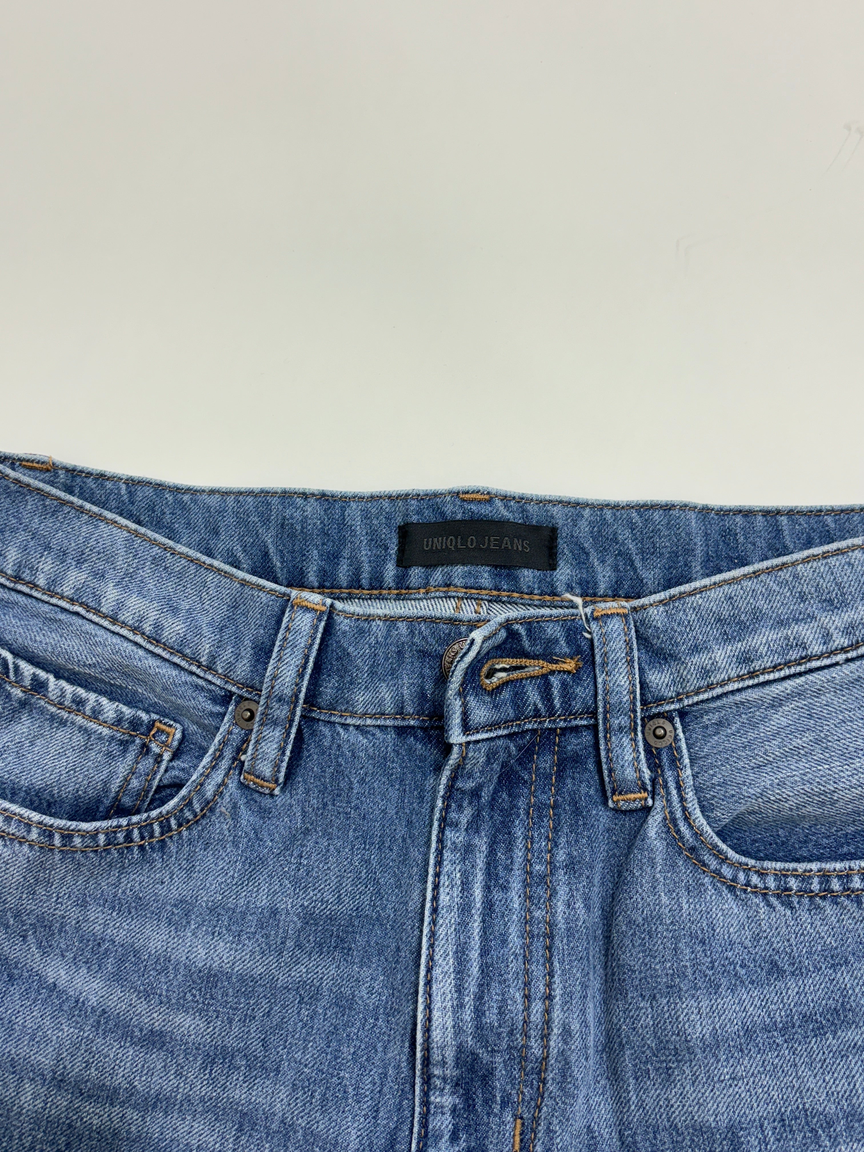 Highwaisted baggy jeans(uniqlo)